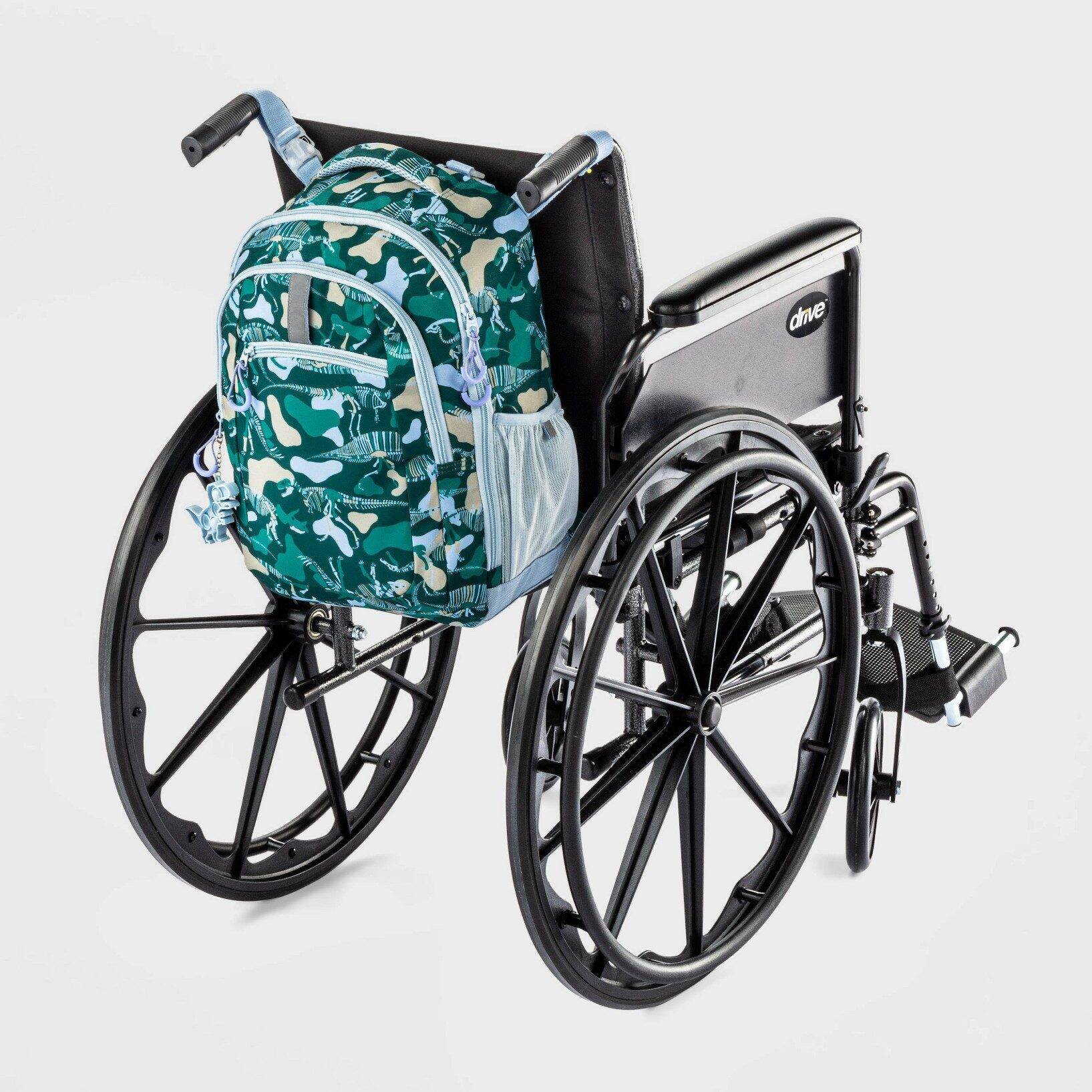 Kids' Adaptive 17" Backpack Dino Camo - Cat & Jack™ - Image 9