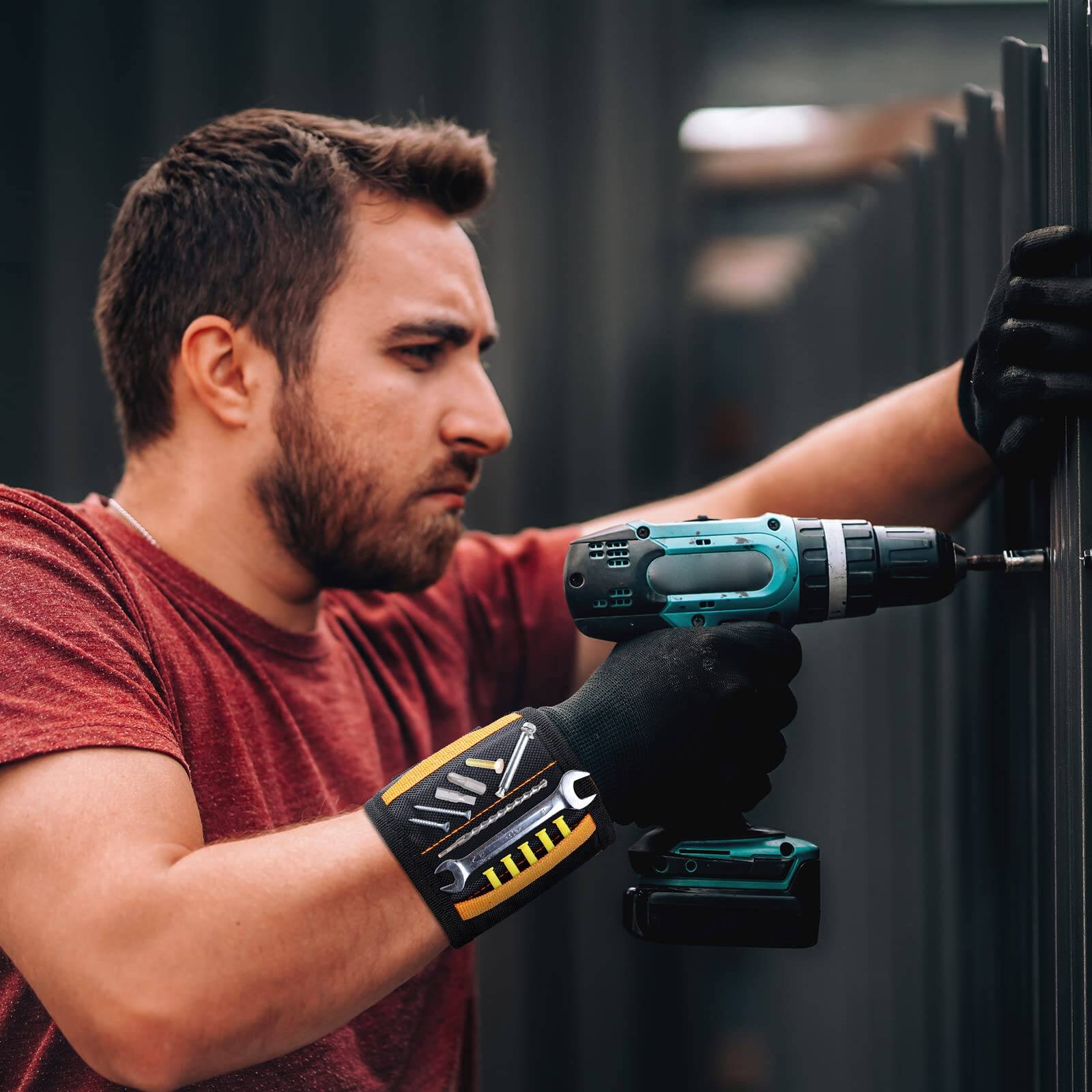 4 Pcs Magnetic Wristband Tool Belt - Image 6