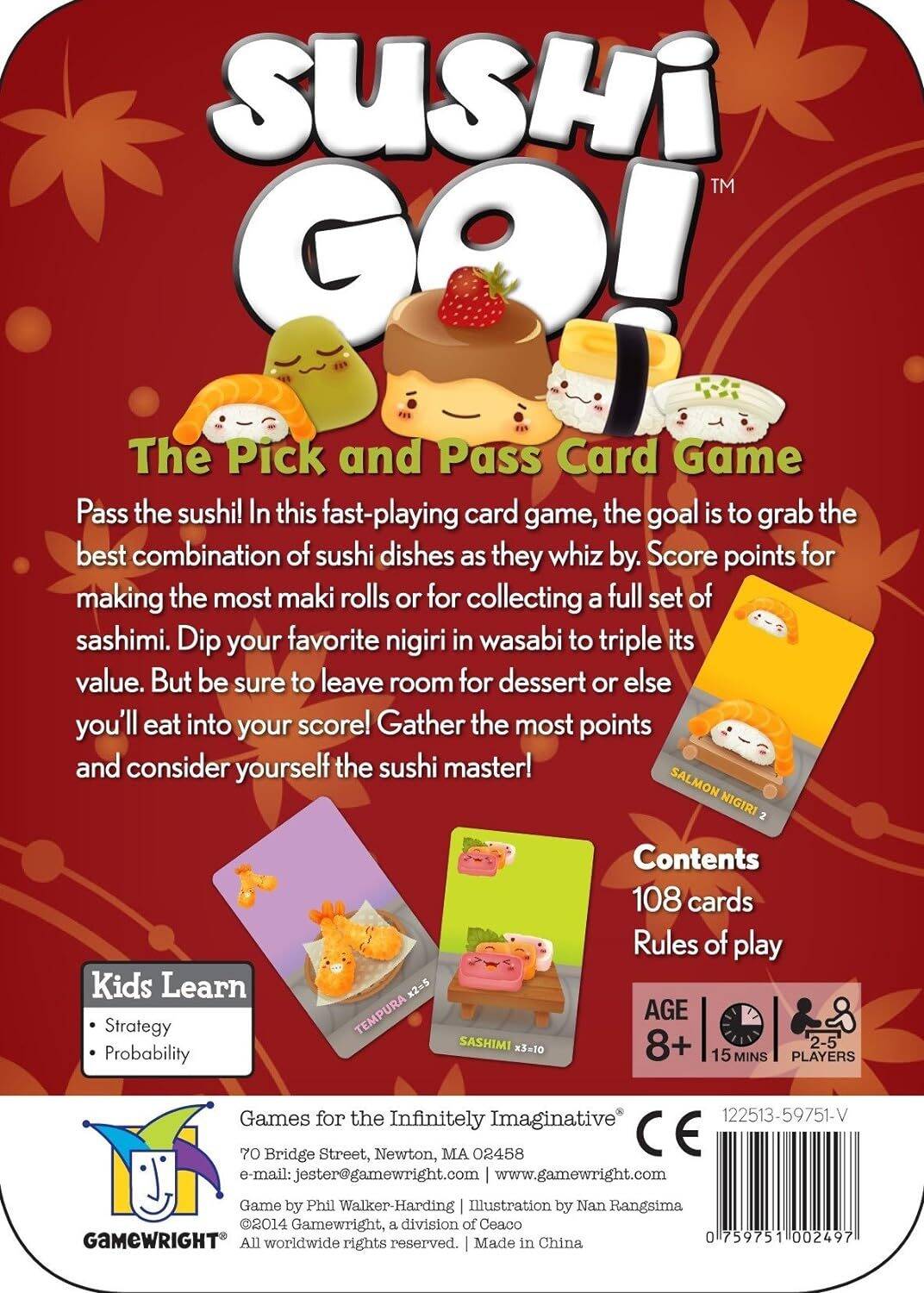 Sushi Go! - The Pick and Pass Card Game - Image 3