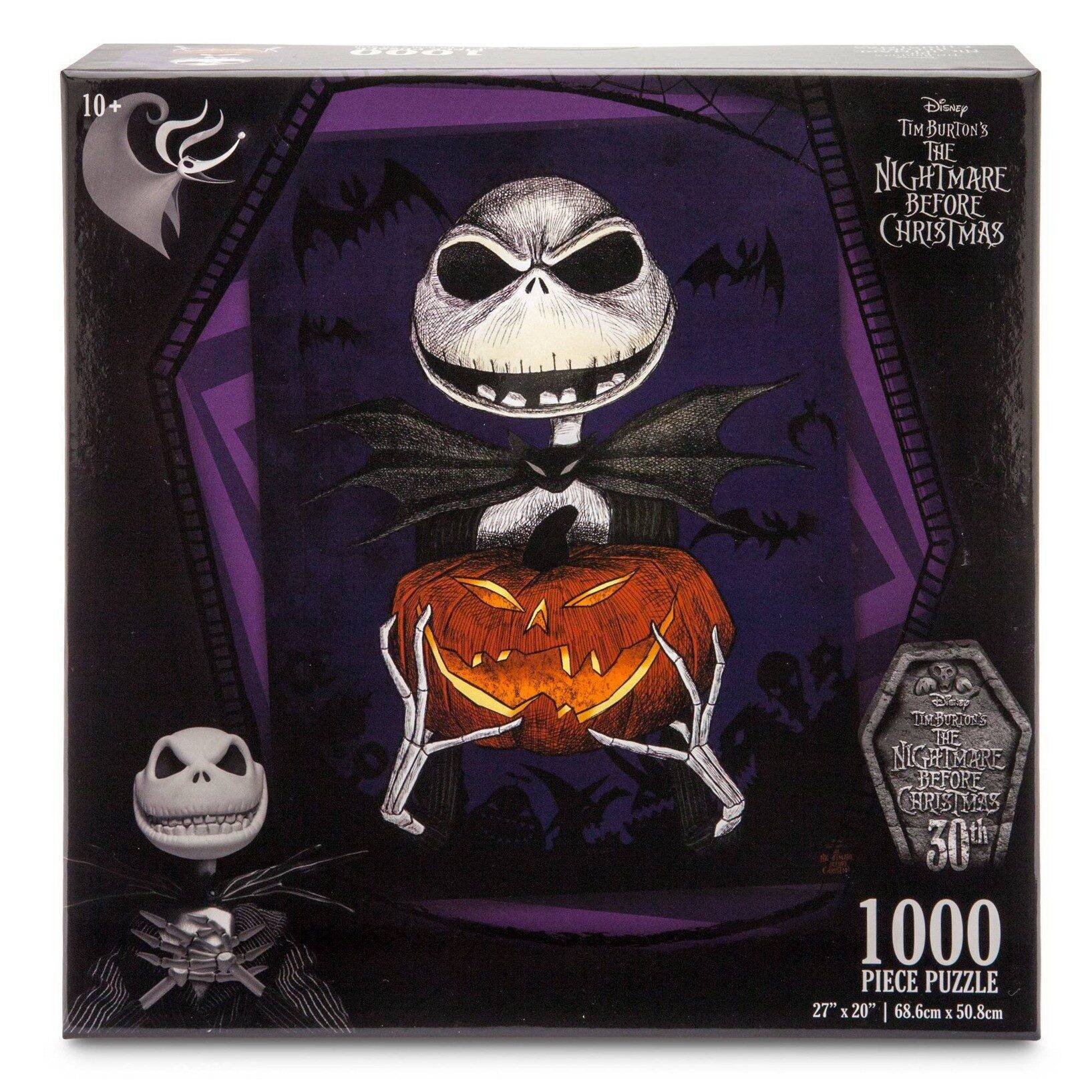 Disney The Nightmare Before Christmas 30th Anniversary Jigsaw 1000 pc Puzzle - Image 2