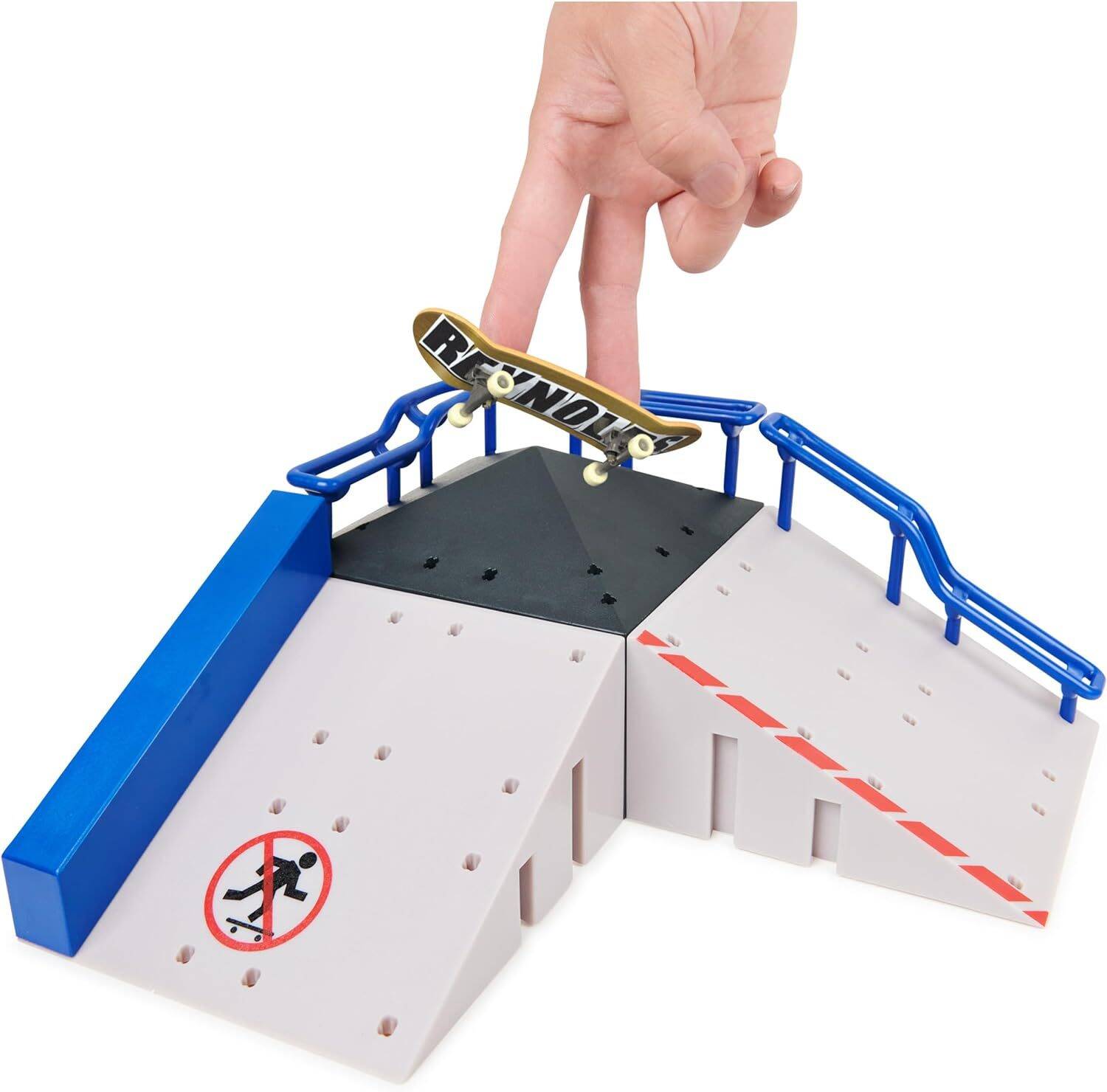 Tech Deck, Pyramid Point, X-Connect Park Creator, Customizable and Buildable Ramp Set with Exclusive Fingerboard, Kids Toy for Boys and Girls Ages 6 and up - Image 6