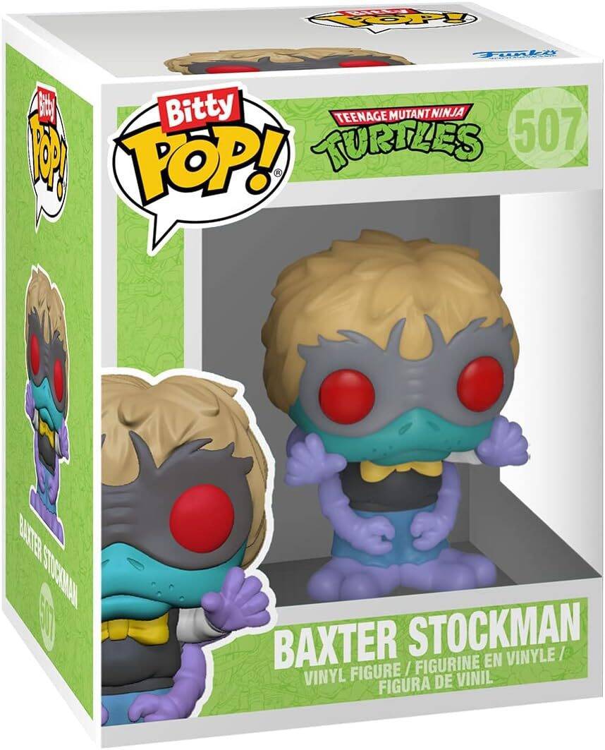 Funko Bitty Pop! Teenage Mutant Ninja Turtles Mini Collectible Toys 4-Pack - Donatello, Shredder, Baxter Stockman & Mystery Chase Figure (Styles May Vary) - Image 10