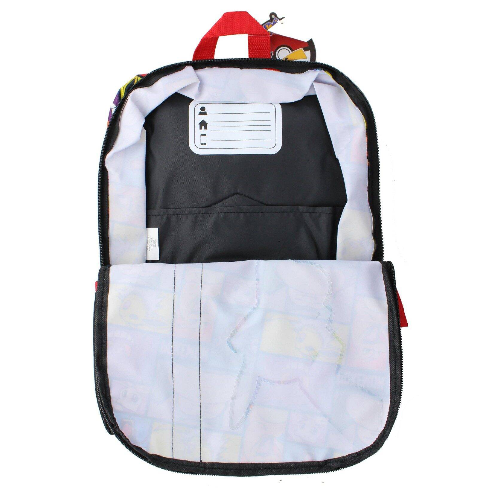 Bioworld Pokemon Pikachu & Pokeball 16 Inch Kids Backpack - Image 3