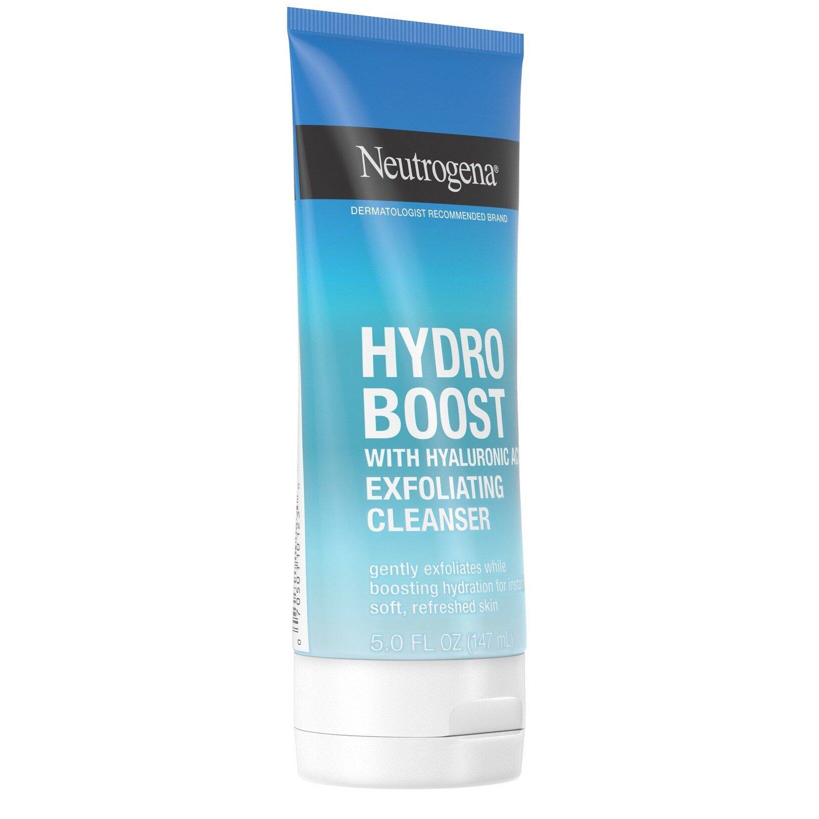 Neutrogena Hydro Boost Gentle Exfoliating Daily Facial Cleanser with Hyaluronic Acid - 5oz - Image 4