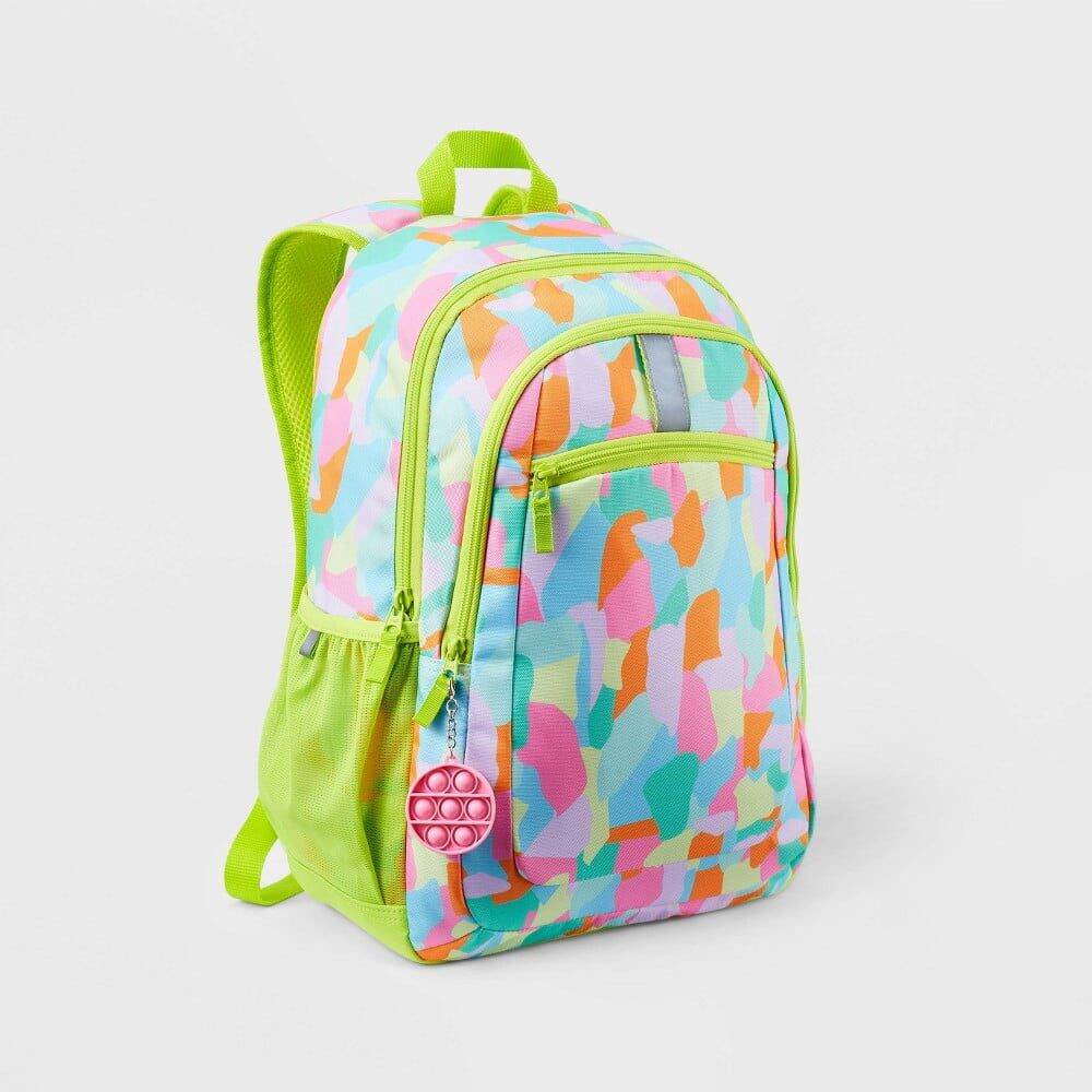 Kids' Classic 17" Backpack Geo Camo - Cat & Jack