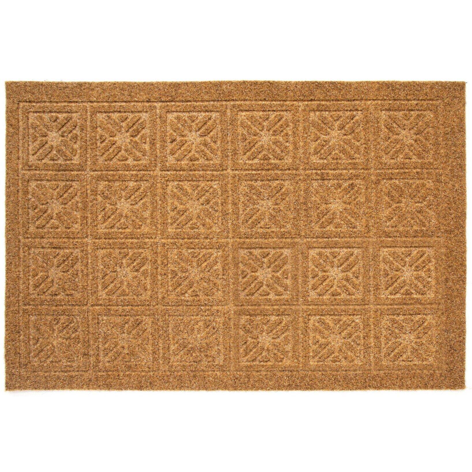 2'x3' Geometric Doormat Tan - Multy Home LP - Image 3