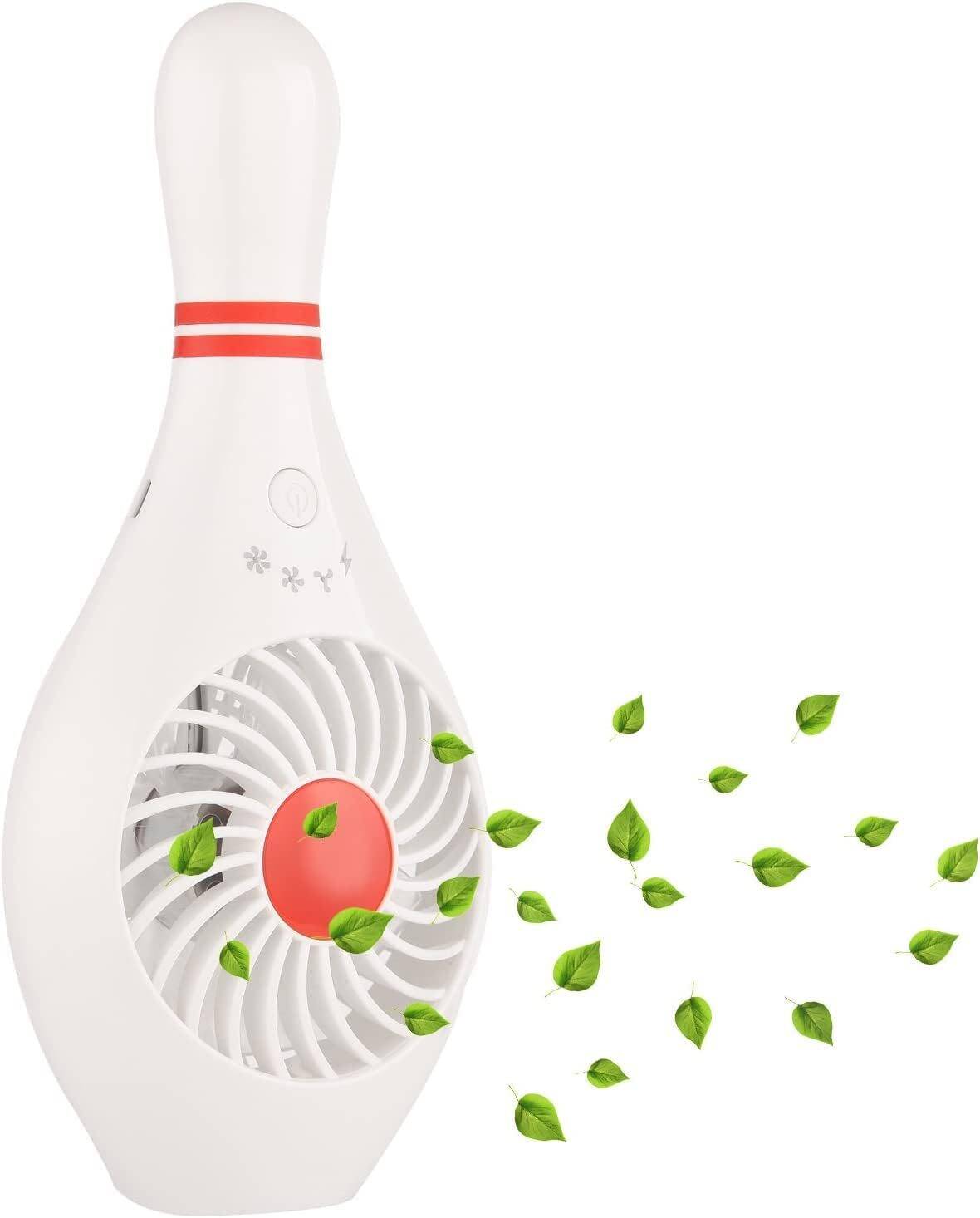 Handheld Portable Bowling Pin Fan