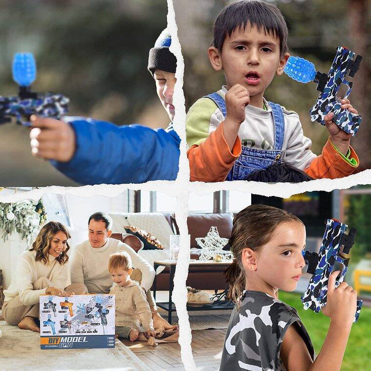 Gel blaster Glock with laser, Gel ball gun with 20000 balls - Image 5