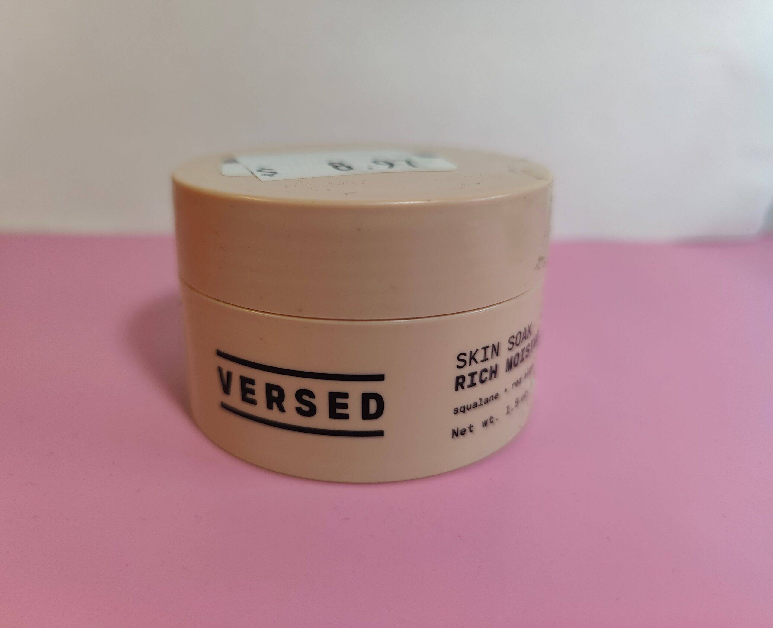 Versed Skin Soak Rich Moisture Cream - 1.5oz
