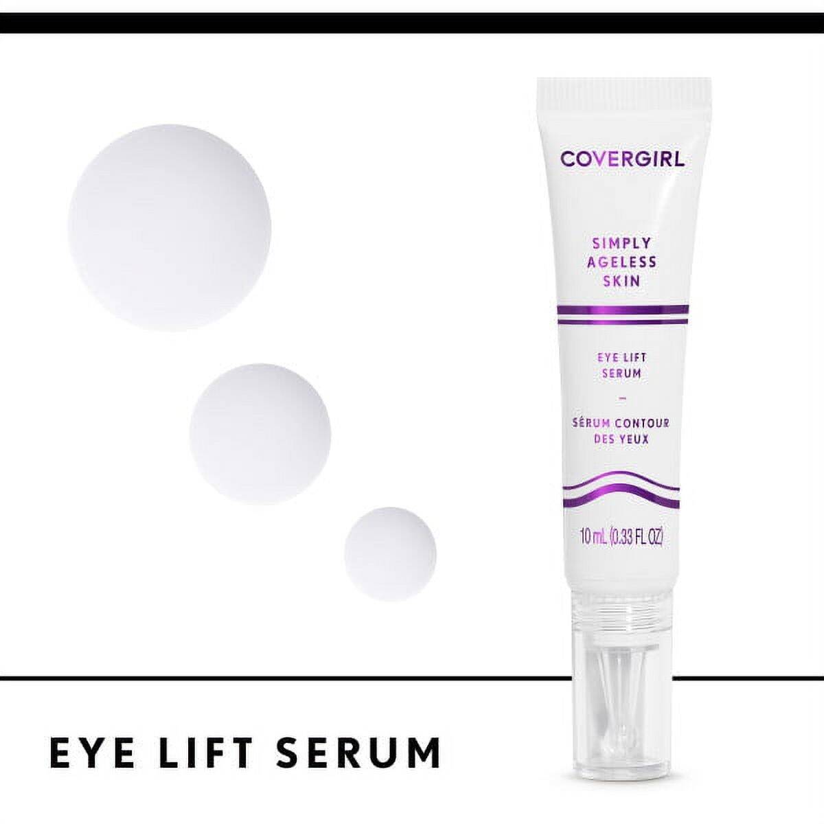 COVERGIRL Simply Ageless Skin Eye Lift Serum, 100 Transparent, 0.33 oz - Image 2