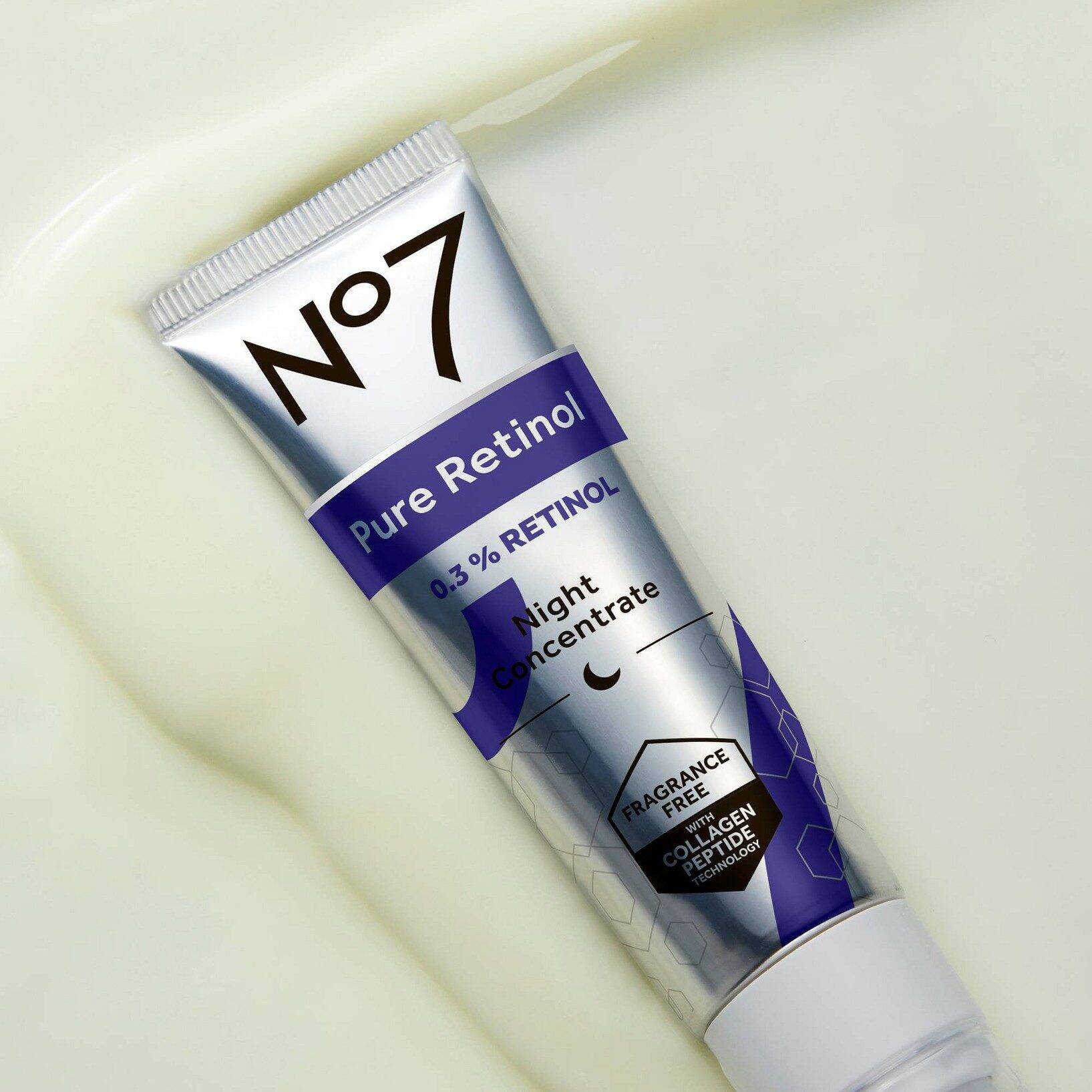 No7 Night Concentrate 0.3% Pure Retinol Facial Treatment - 1 fl oz - Image 3