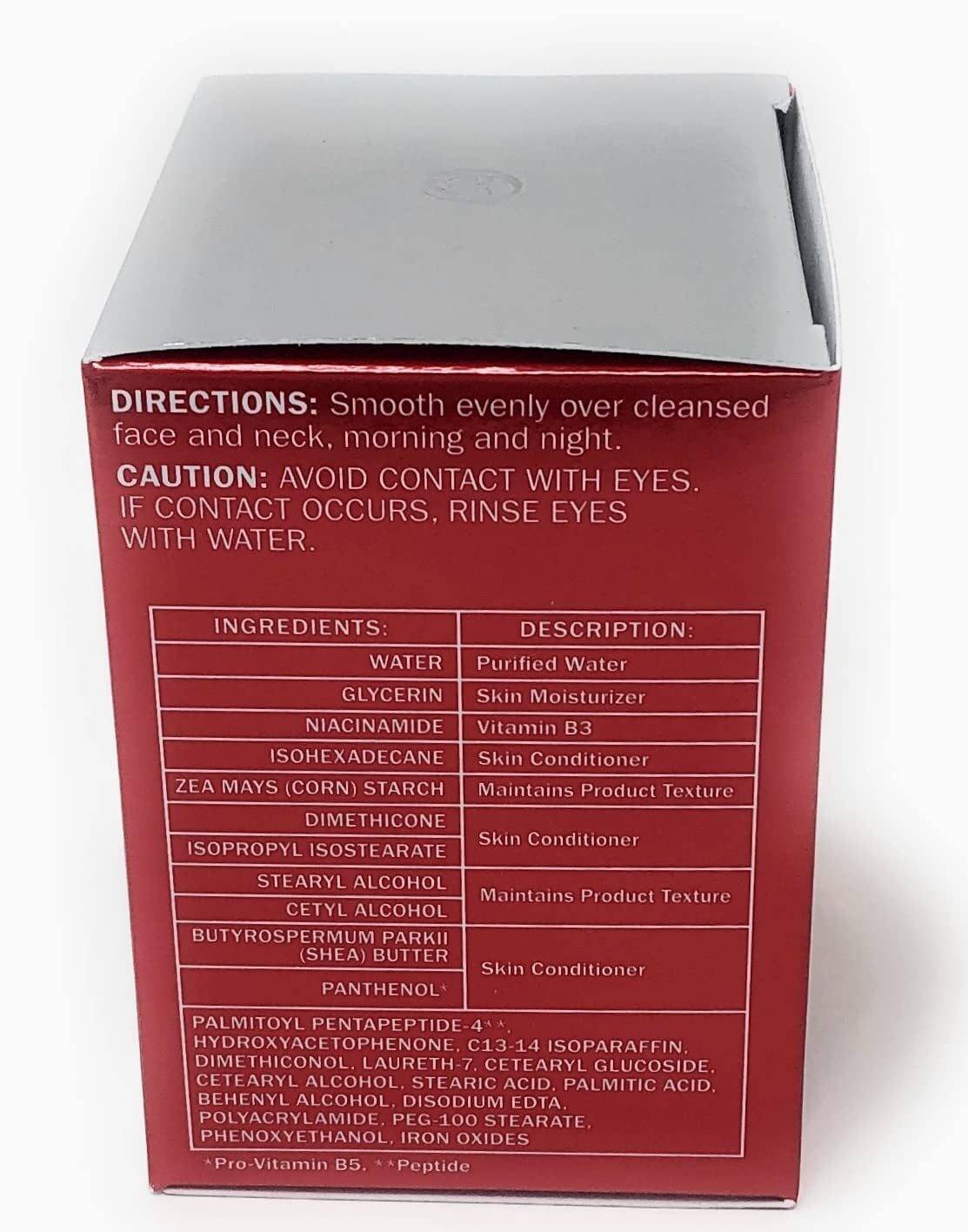 Olay Regenerist Shea Butter + Peptide 24 Rich Cream Face Moisturizer, Fragrance Free, 1.7 Oz (48G) - Image 2