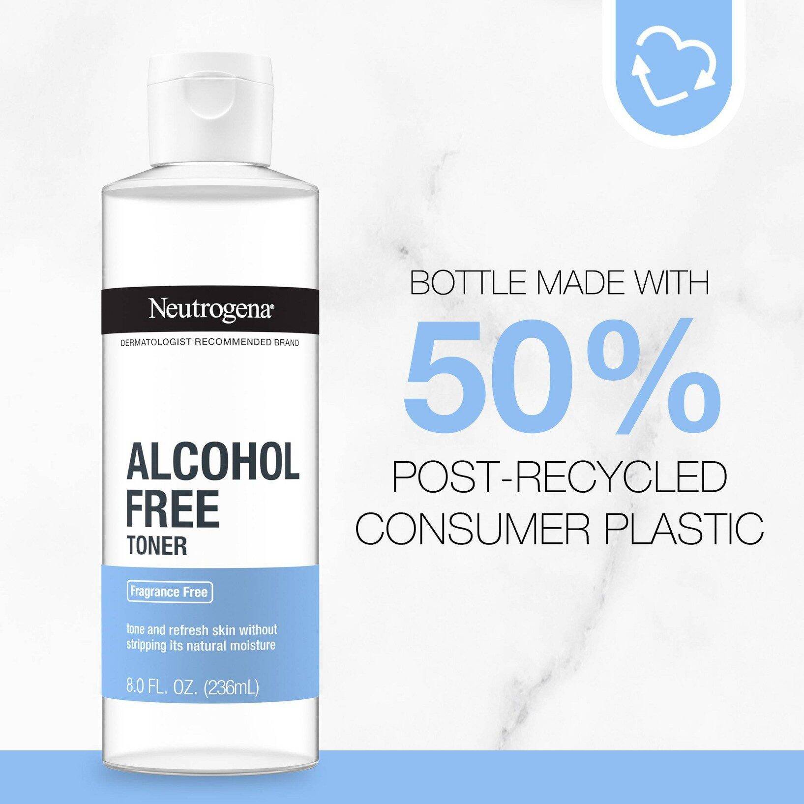 Neutrogena Alcohol-Free Gentle Daily Facial Toner 8 fl oz - Image 8