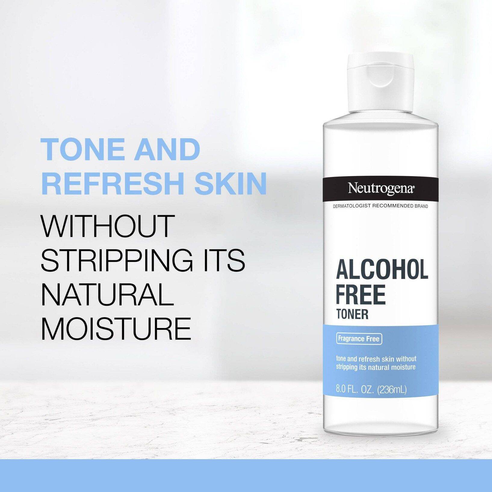 Neutrogena Alcohol-Free Gentle Daily Facial Toner 8 fl oz - Image 4