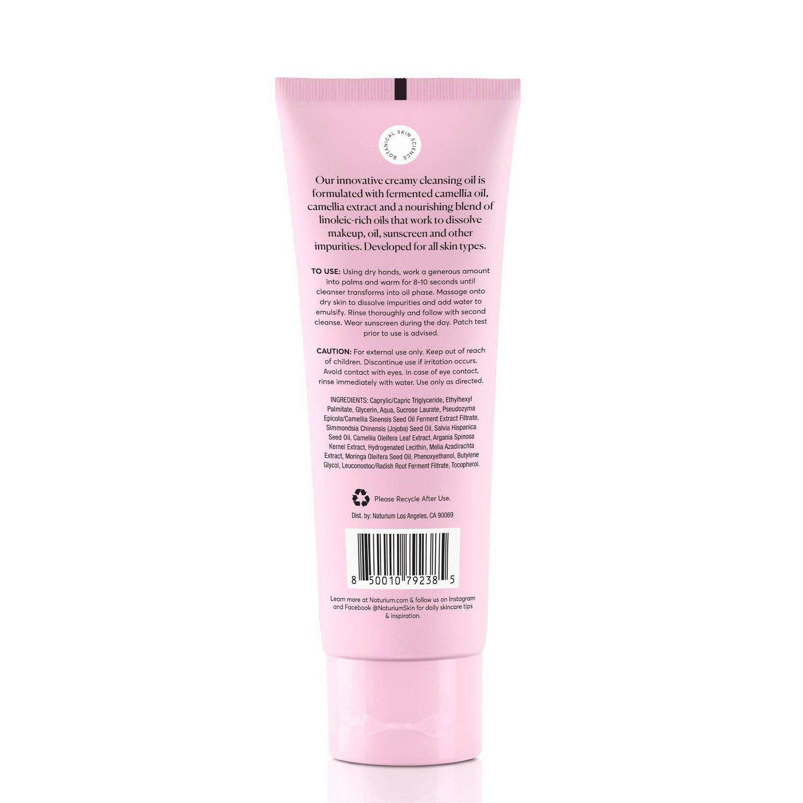 Naturium Fermented Camellia Creamy Cleansing Oil - 3.5 fl oz - Image 5