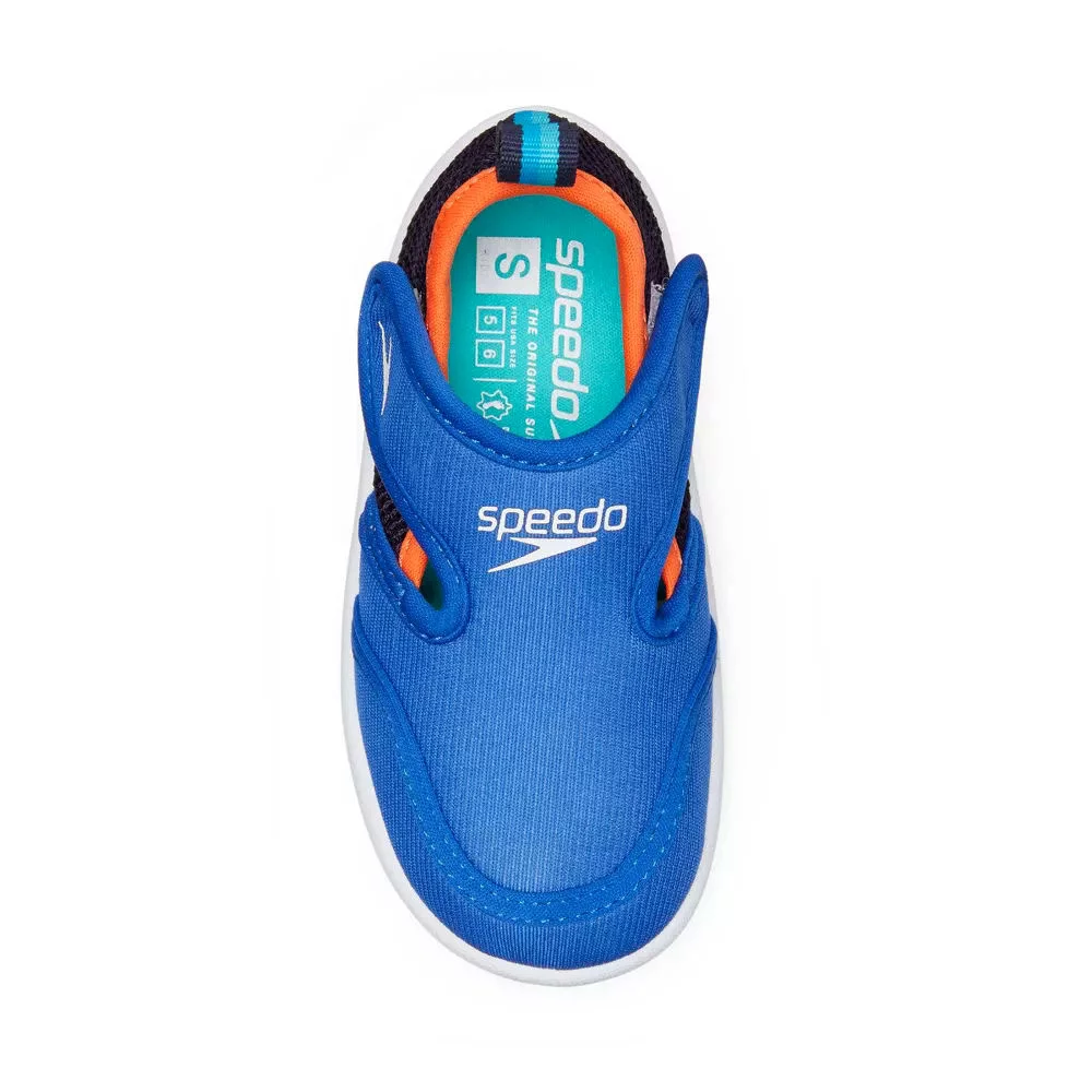 Speedo Kids' Hybrid Water Shoes - Blue/Orange - Image 3