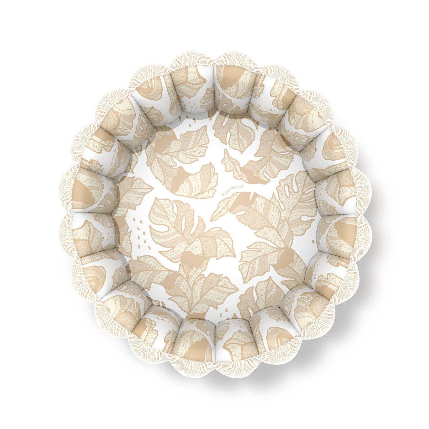 MINNIDIP Exclusive Resort Collection Tufted Inflatable Pool - Rattan Palms - Image 5