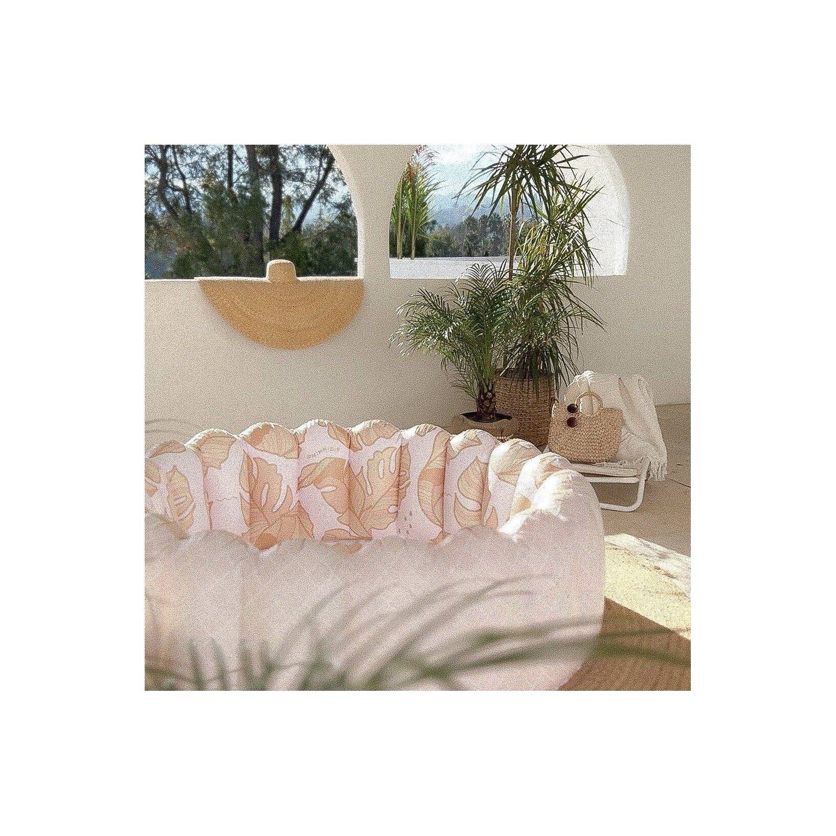 MINNIDIP Exclusive Resort Collection Tufted Inflatable Pool - Rattan Palms - Image 3