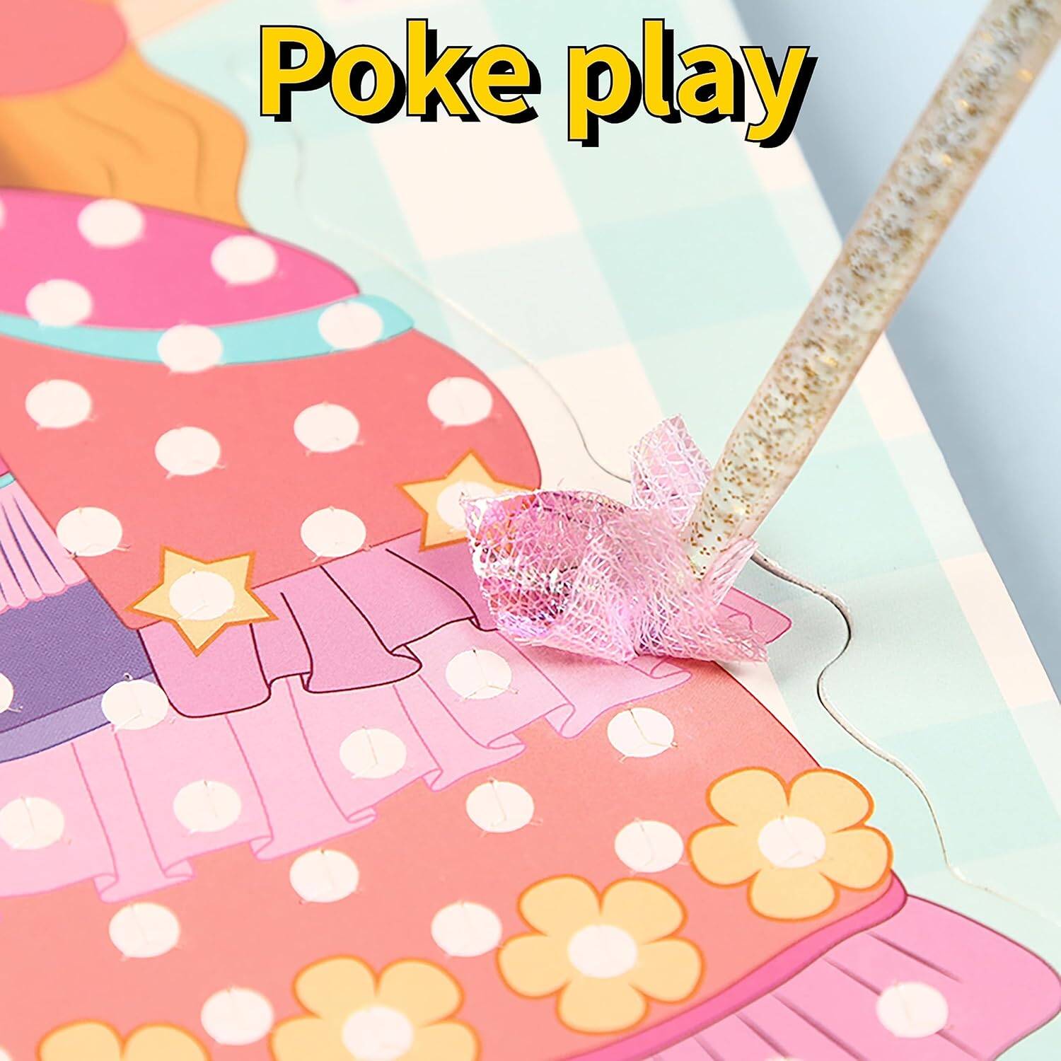 LMAZG 5-in-1 Handmade DIY Painting Book, DIY Craft Kit (Princess) - Image 4