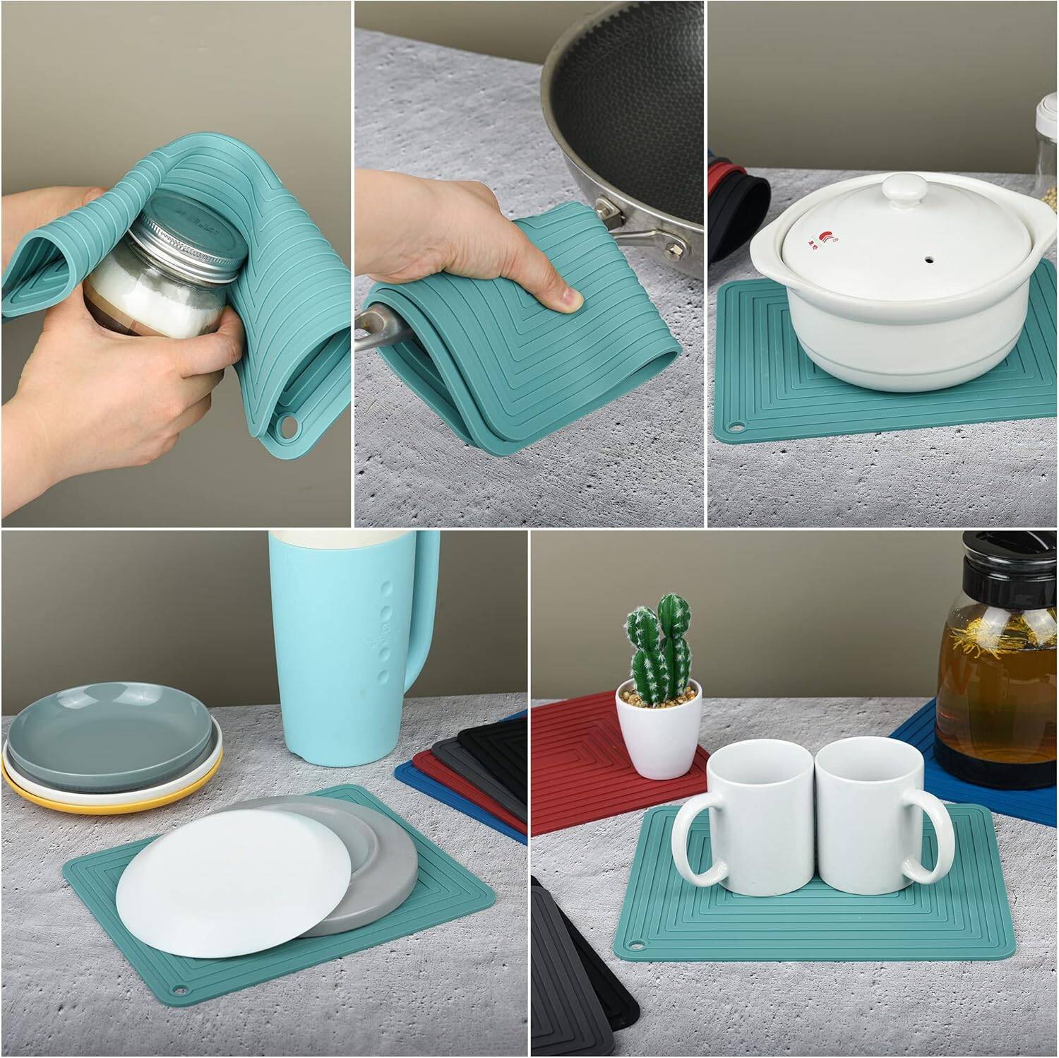 Silicone Heat Resistant Trivets(Set of 2) - Image 11