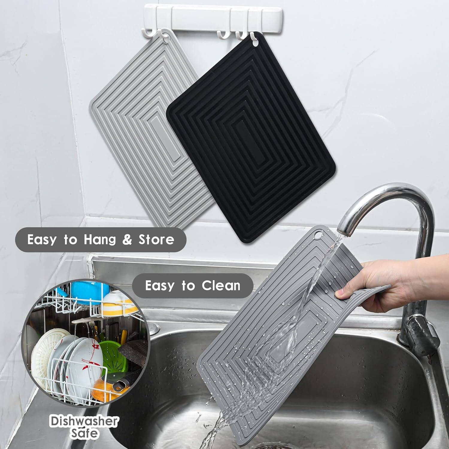 Silicone Heat Resistant Trivets(Set of 2) - Image 10