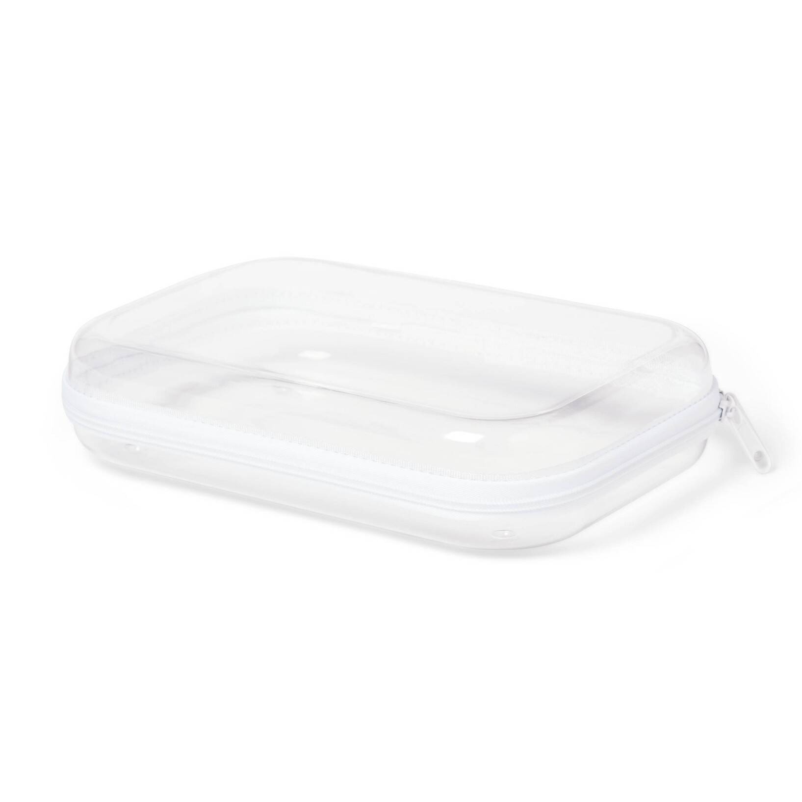 Hard Sided Zipper Pencil Case Clear - up&up™