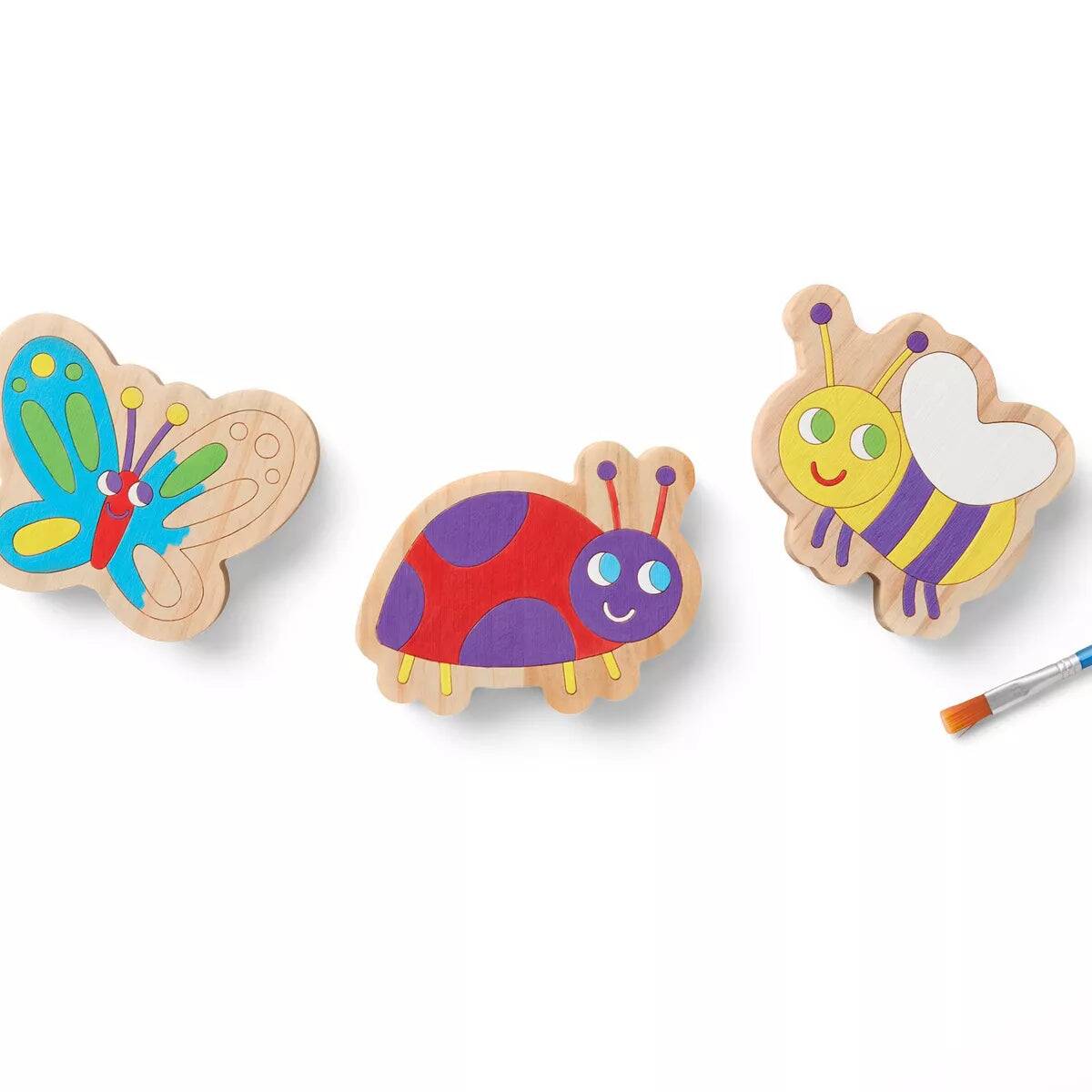 3Pk Paint-Your-Own Spring Characters Wood Kit - Mondo Llama&trade - Image 4