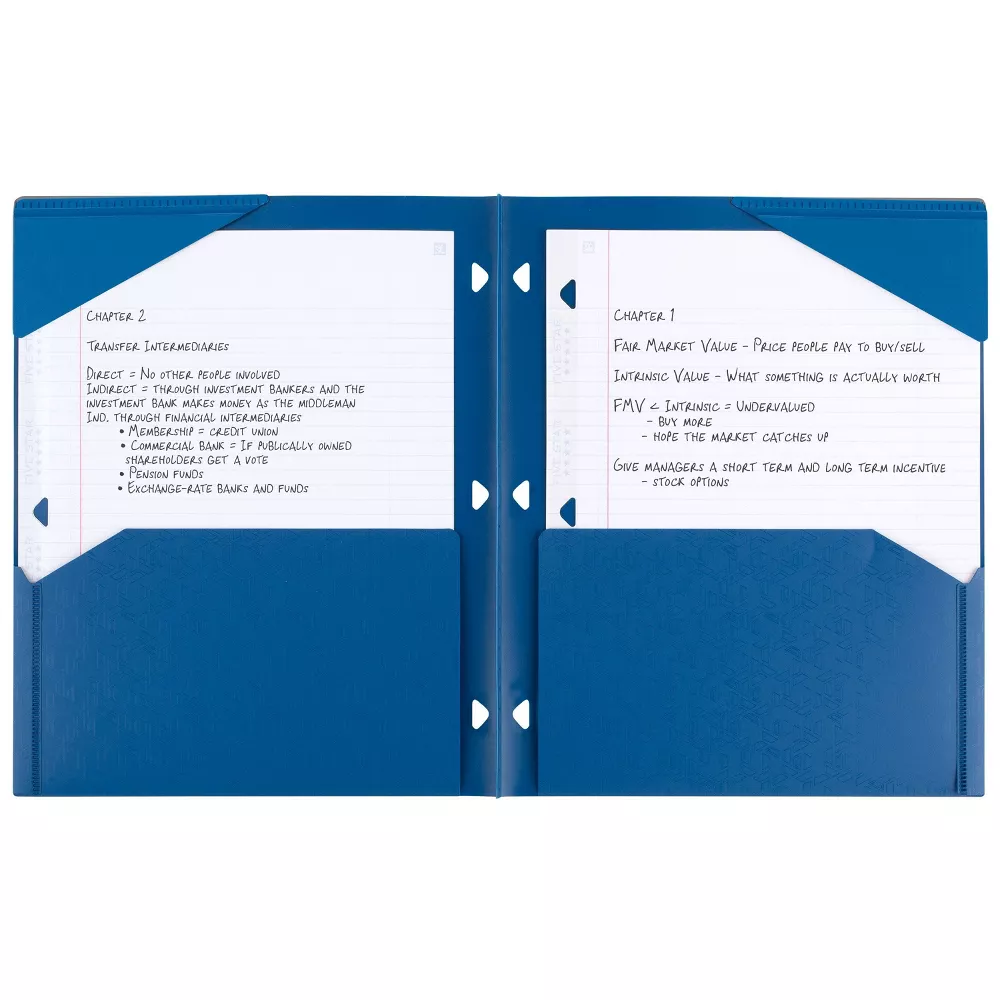 Five Star 2 Pocket Plastic Folder - Image 23