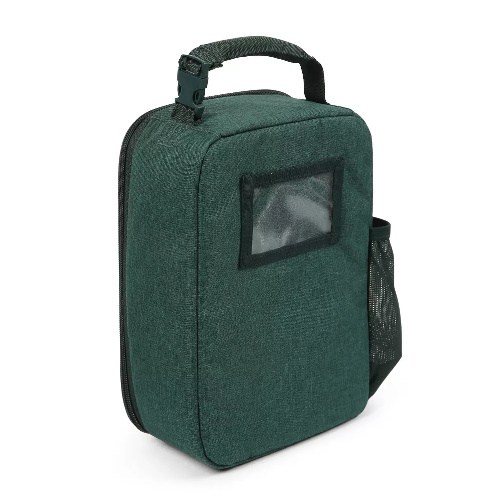 Fulton Bag Co. Upright Lunch Bag (Dark Emerald) - Image 4