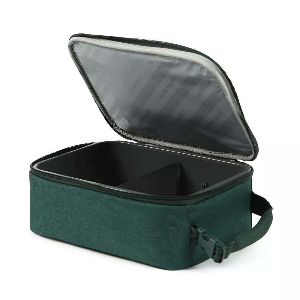 Fulton Bag Co. Upright Lunch Bag (Dark Emerald) - Image 6