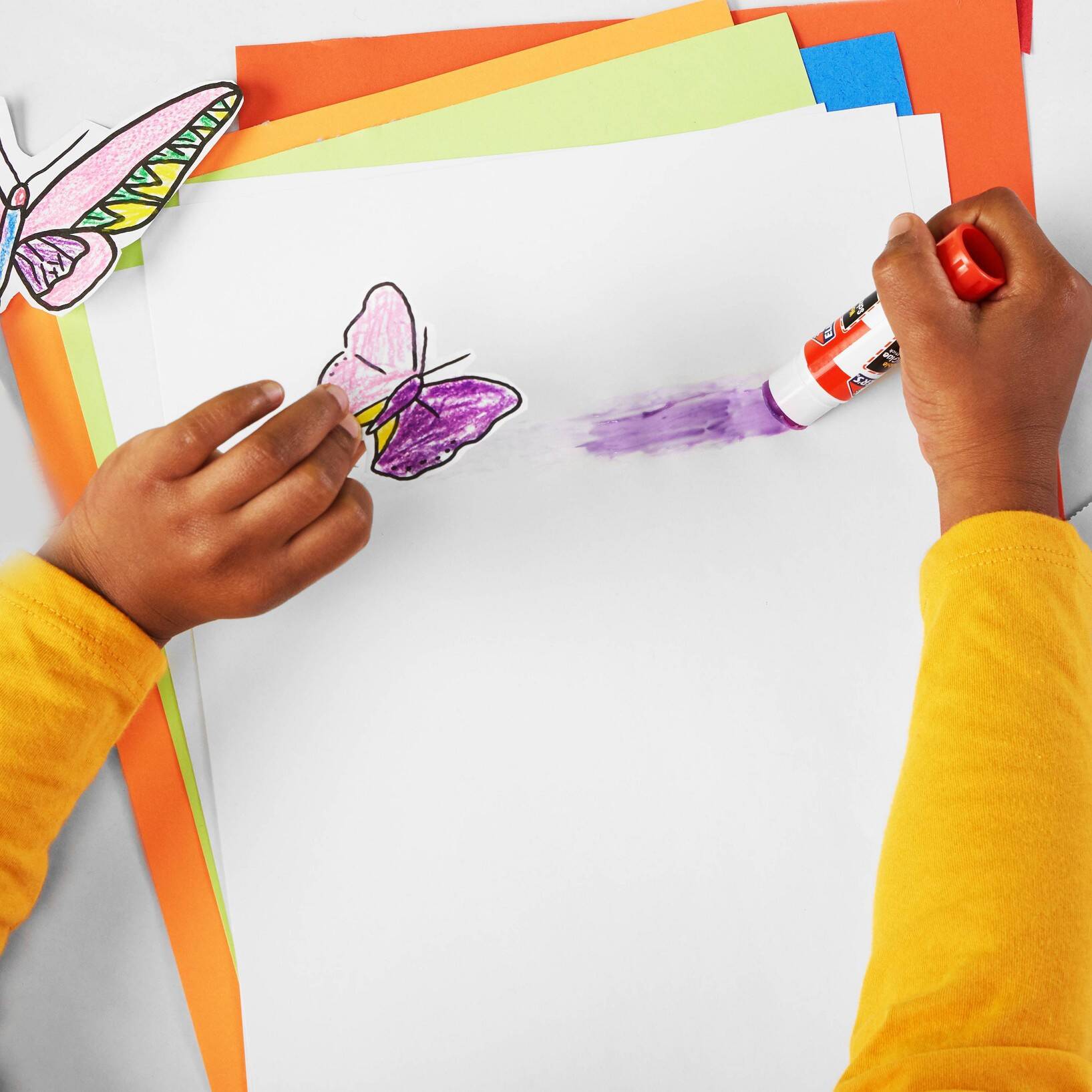 Elmer's 3pk Washable School Glue Sticks - Disappearing Purple - Image 5