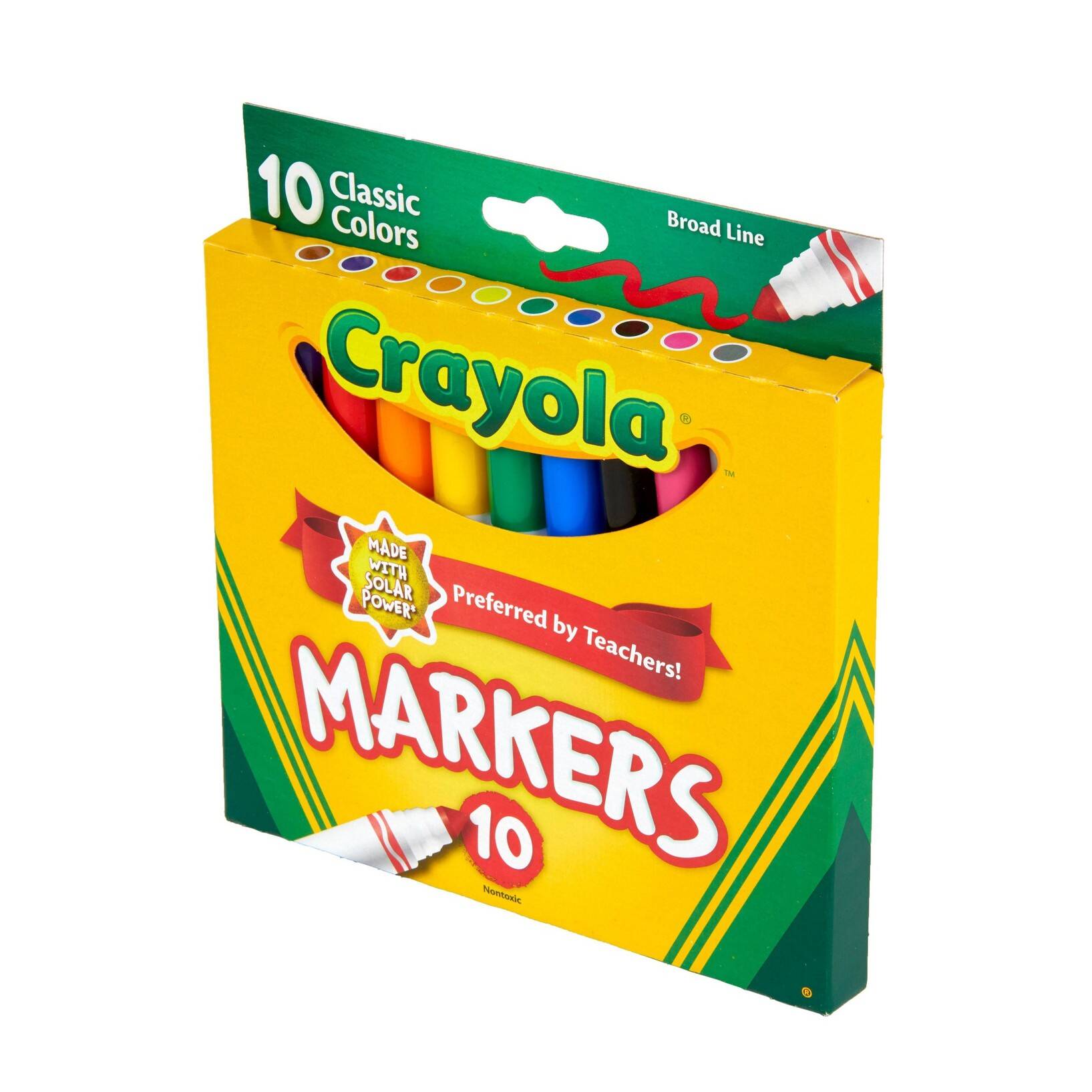 Crayola Markers Broad Line 10ct Classic - Image 3