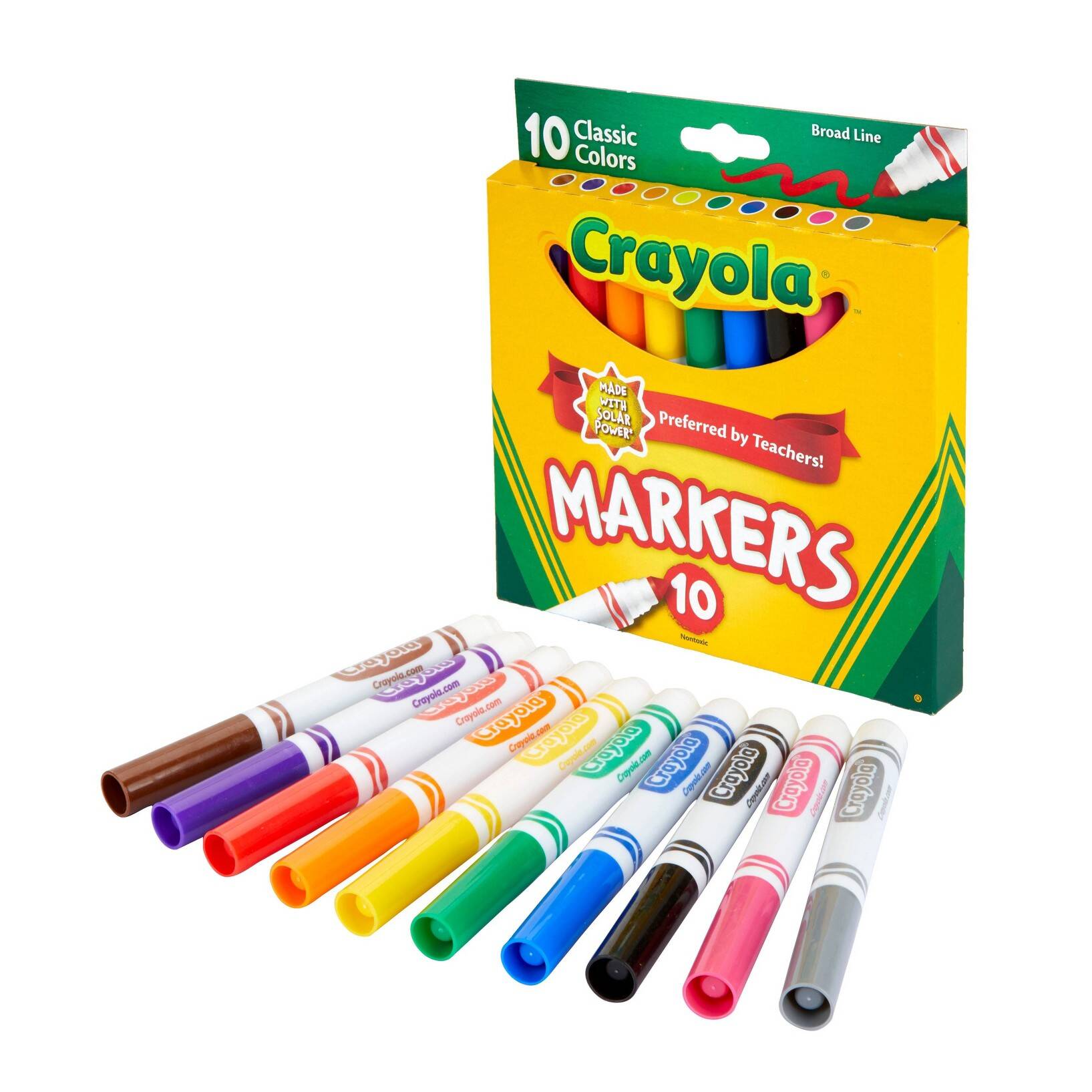Crayola Markers Broad Line 10ct Classic - Image 4