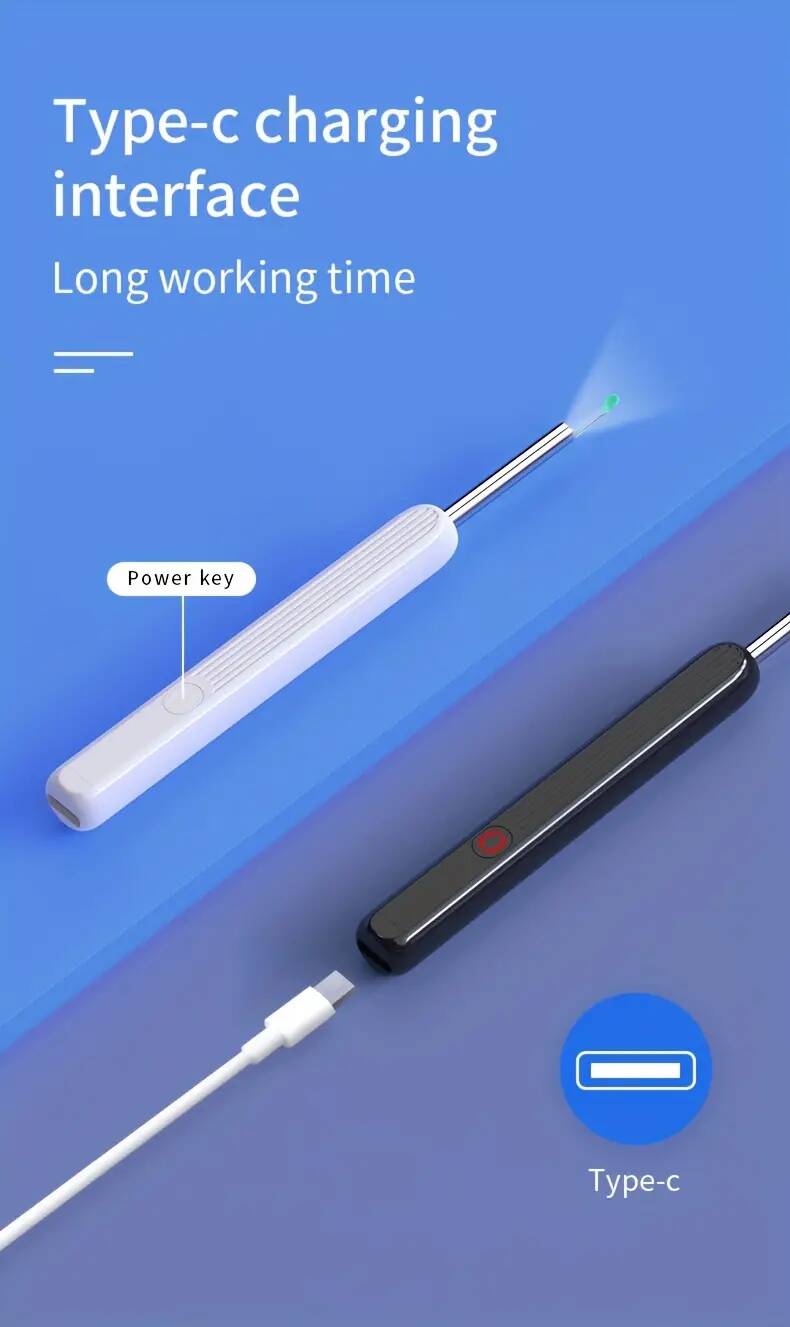 Ear Wax Removal Tool with 1080P Camera (Black) - Image 7