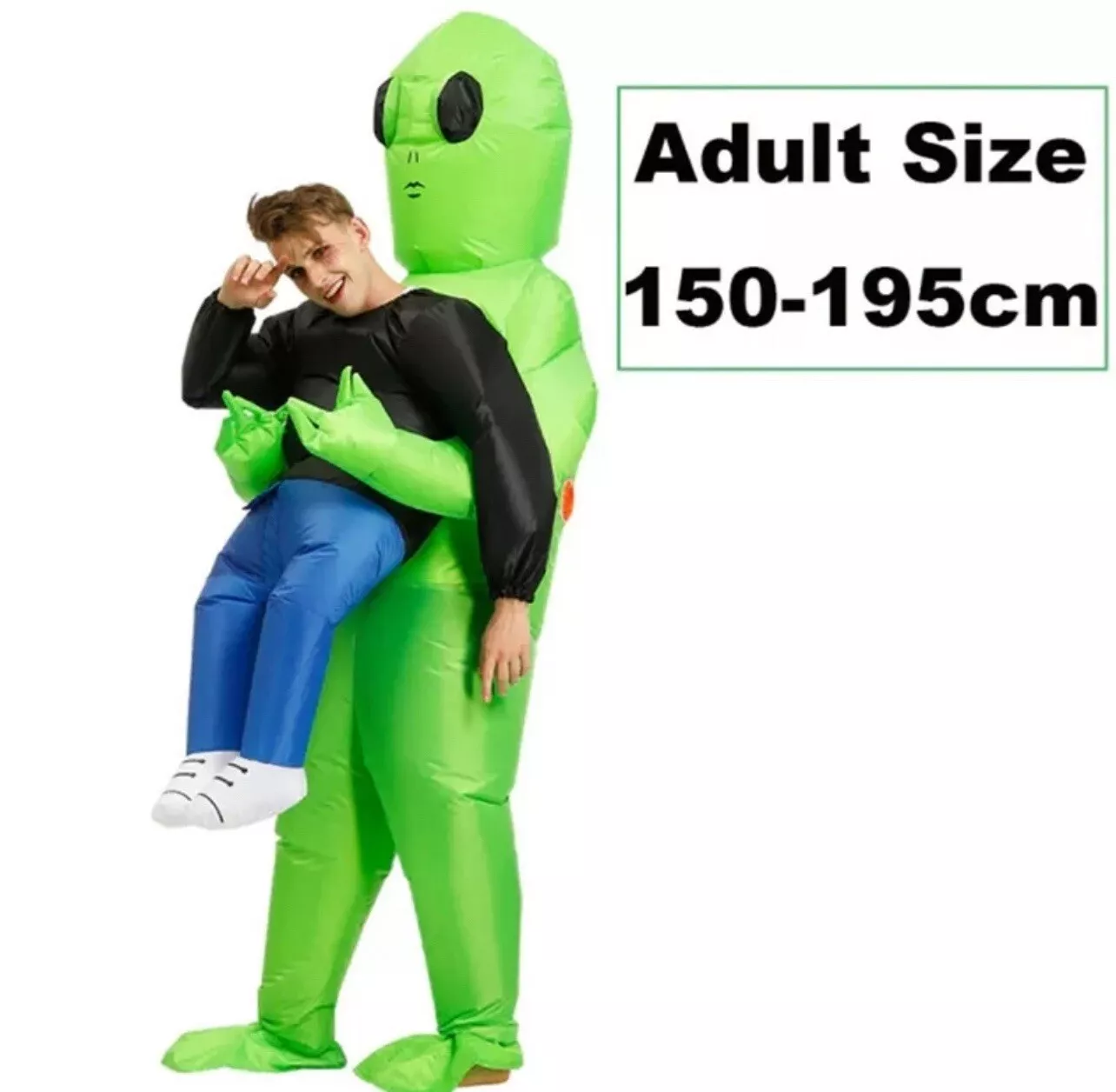 Inflatable Alien Costume Adult - Image 2