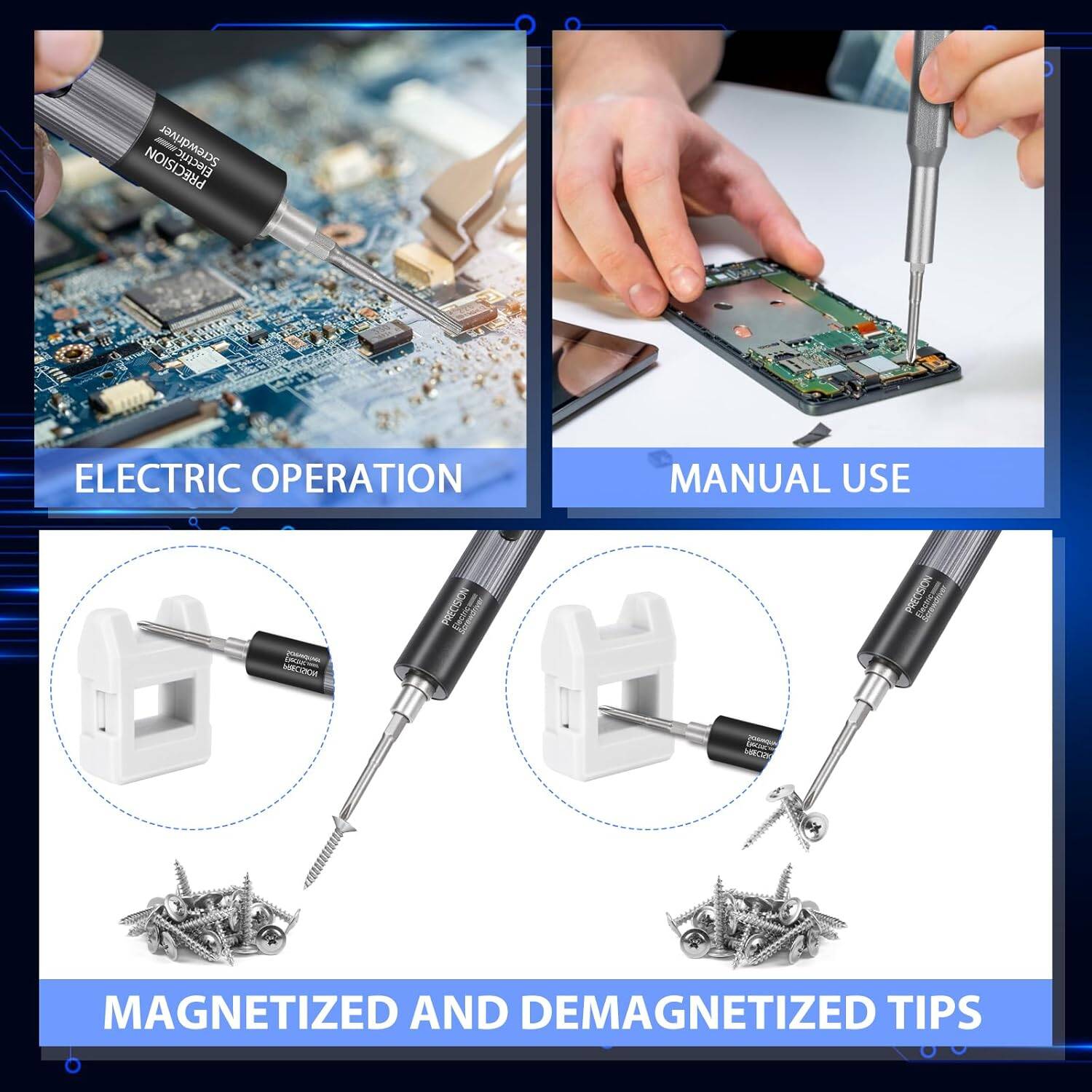 59-in-1 Electric Screwdriver Set with LED Digital Display - Image 3