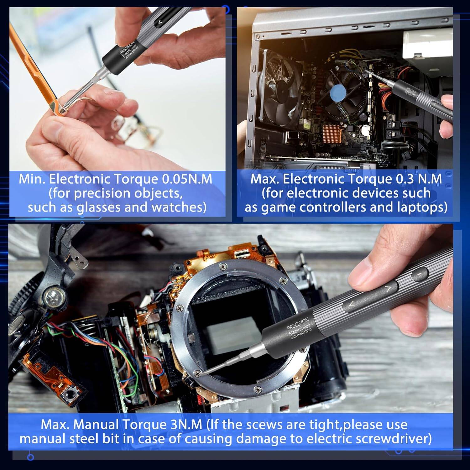 59-in-1 Electric Screwdriver Set with LED Digital Display - Image 4