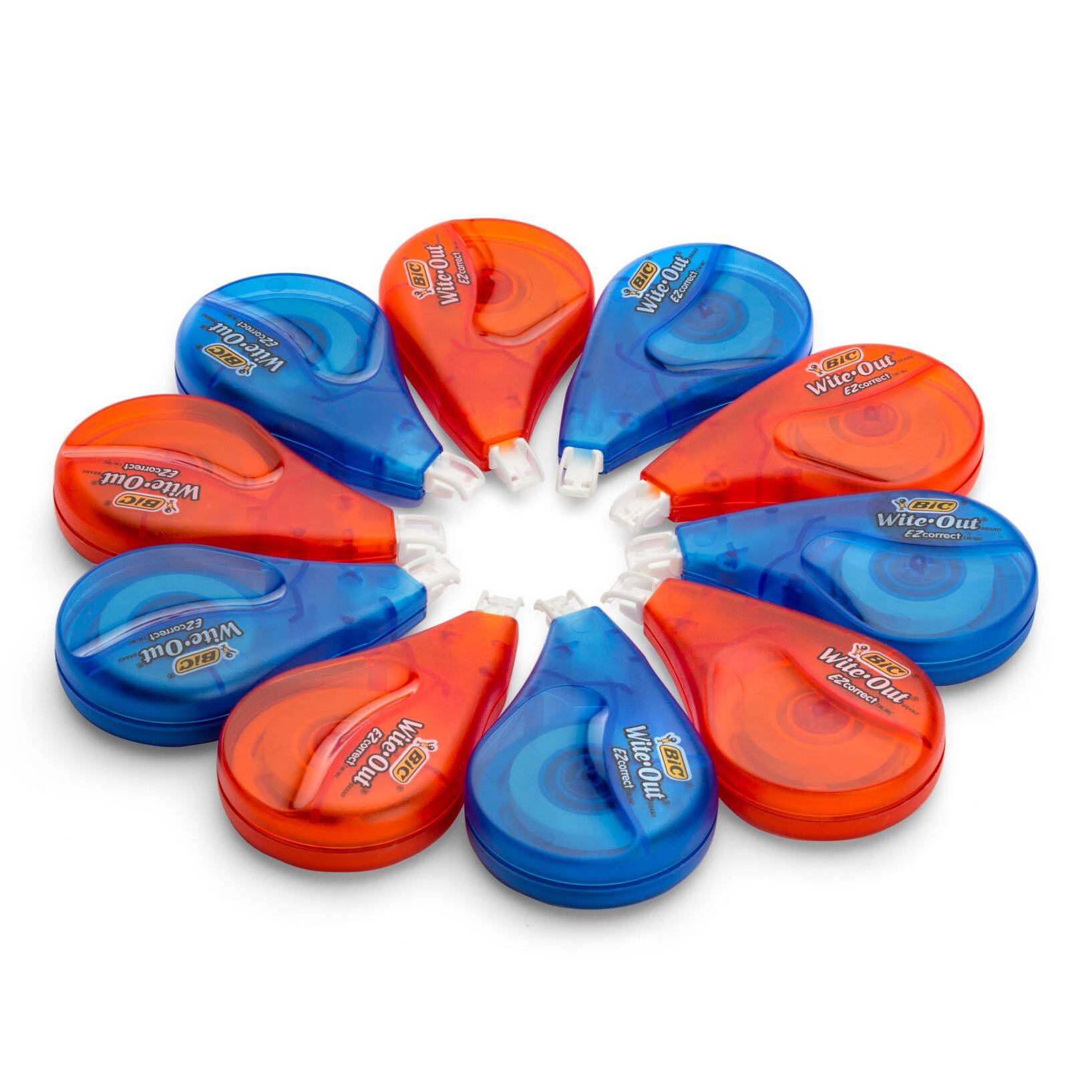 BiC Wite-Out Correction Tape 2ct Pink/Blue - Image 4