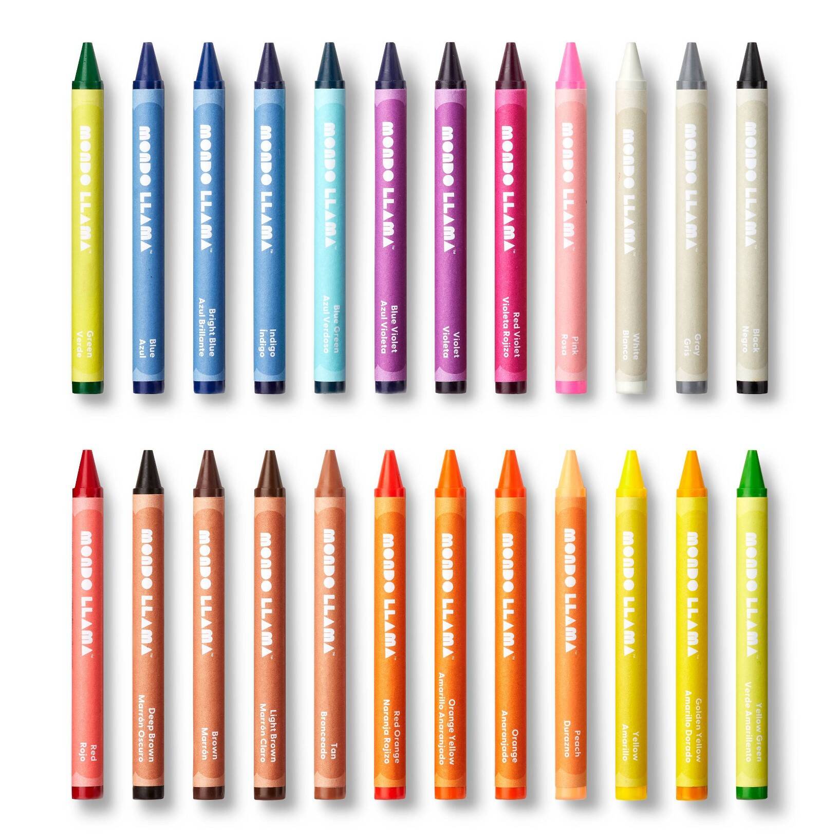 24ct Crayons Classic Colors - Mondo Llama™ - Image 3