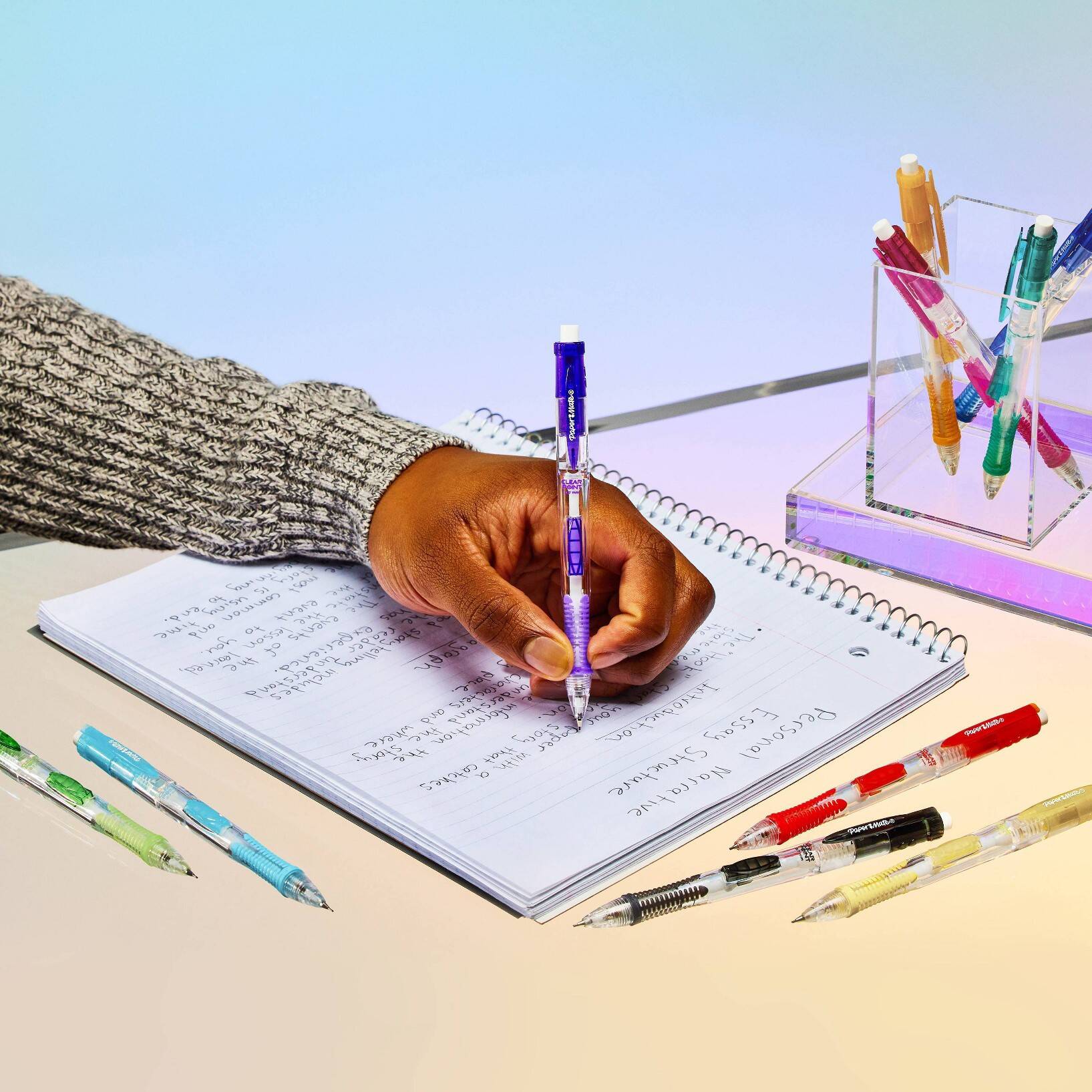 Paper Mate Clear Point 10pk 2 Mechanical Pencils 0.7mm Multicolored - Image 2