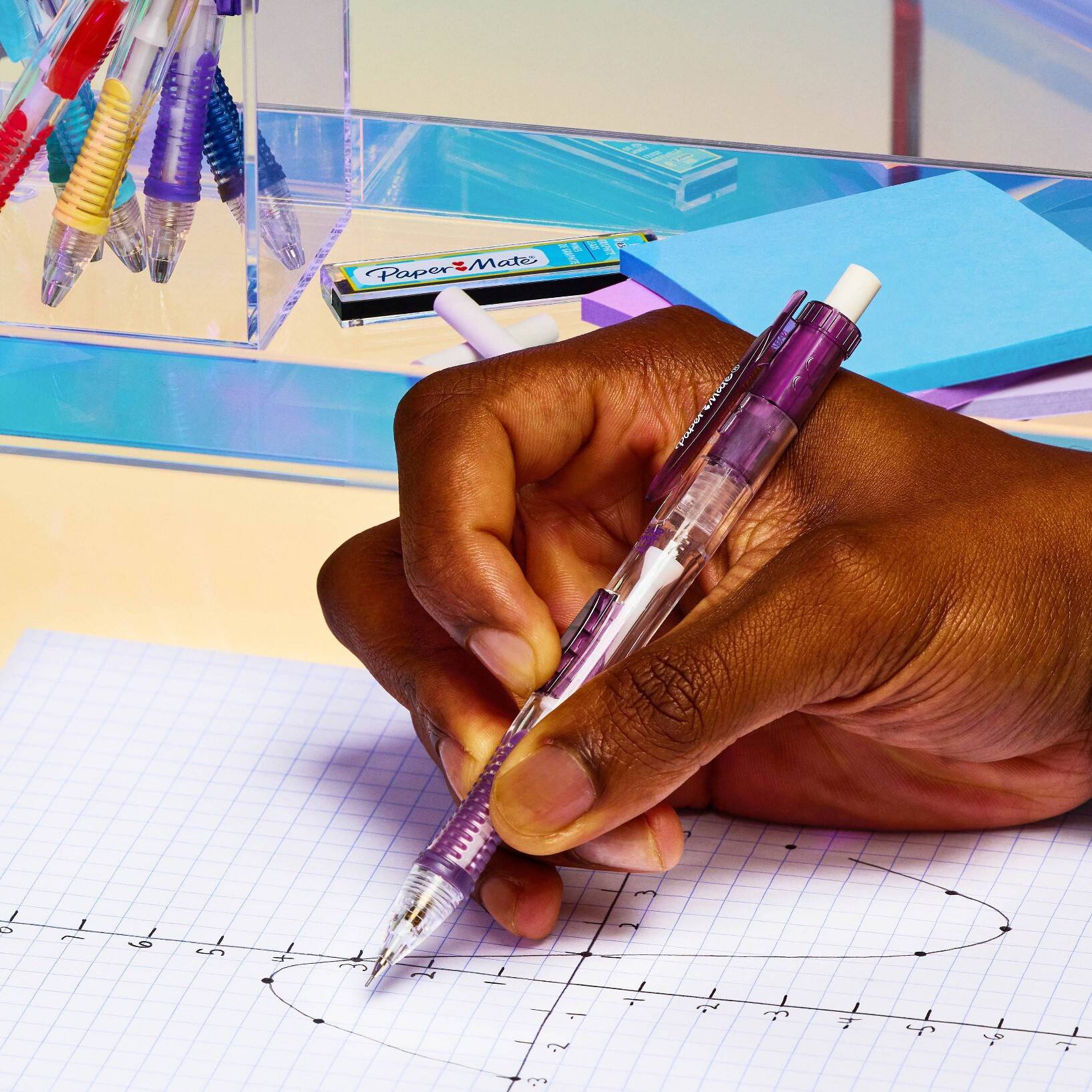 Paper Mate Clear Point 10pk 2 Mechanical Pencils 0.7mm Multicolored - Image 3