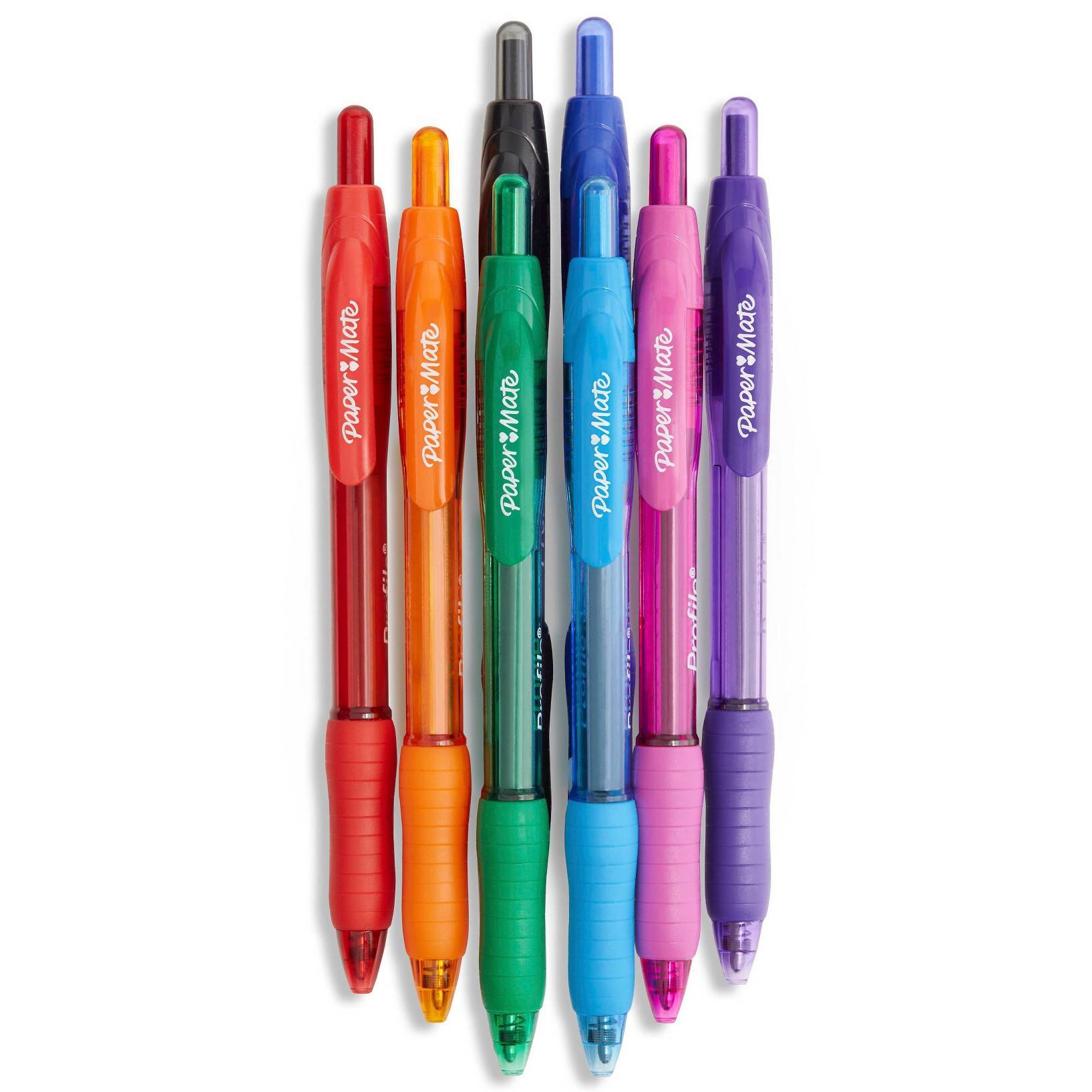 Paper Mate Profile 8pk Ballpoint Pens 1.4mm Bold Tip Multicolored - Image 3