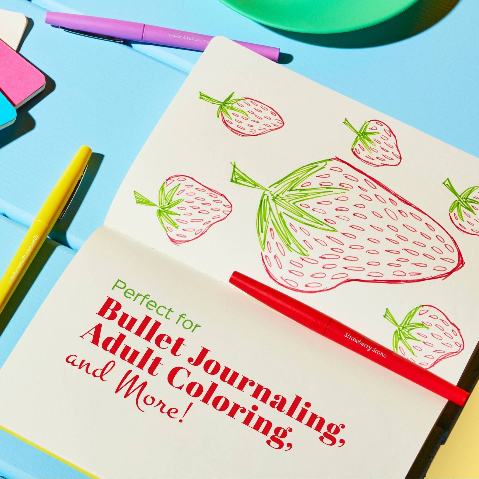 Paper Mate Flair 16pk Scented Felt Pens 0.7mm Medium Tip Multicolored - Image 4