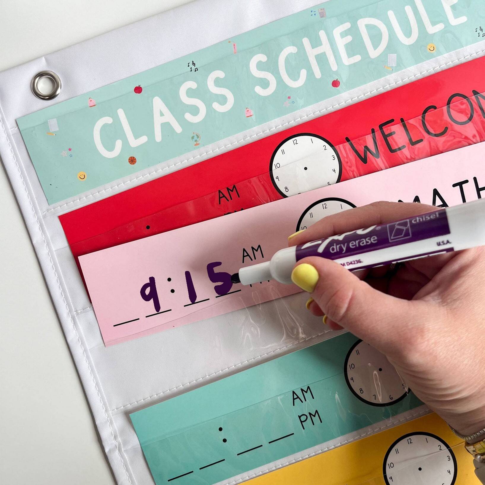 Callie Danielle Class Schedule Bulletin Board Kit - Image 4