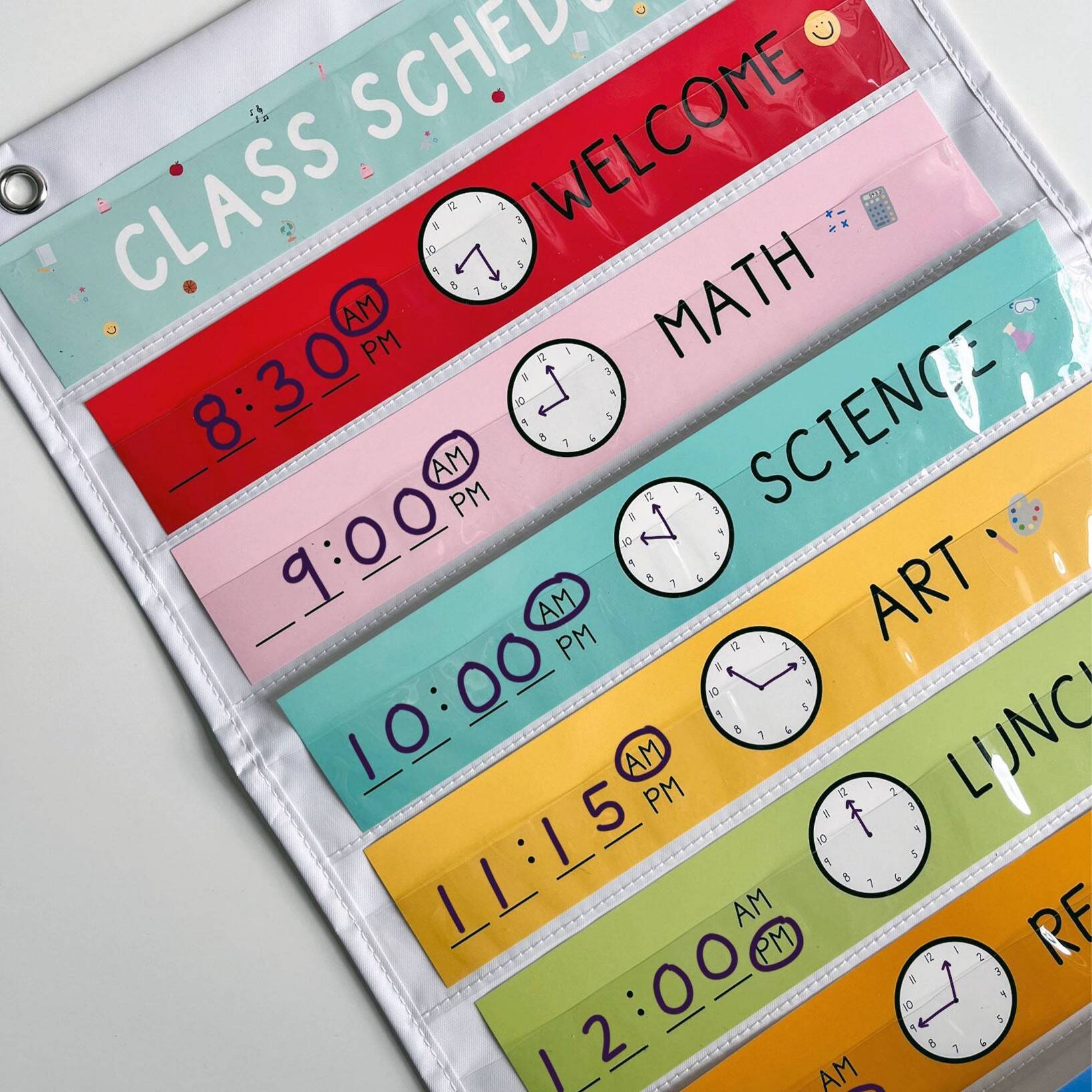 Callie Danielle Class Schedule Bulletin Board Kit - Image 5