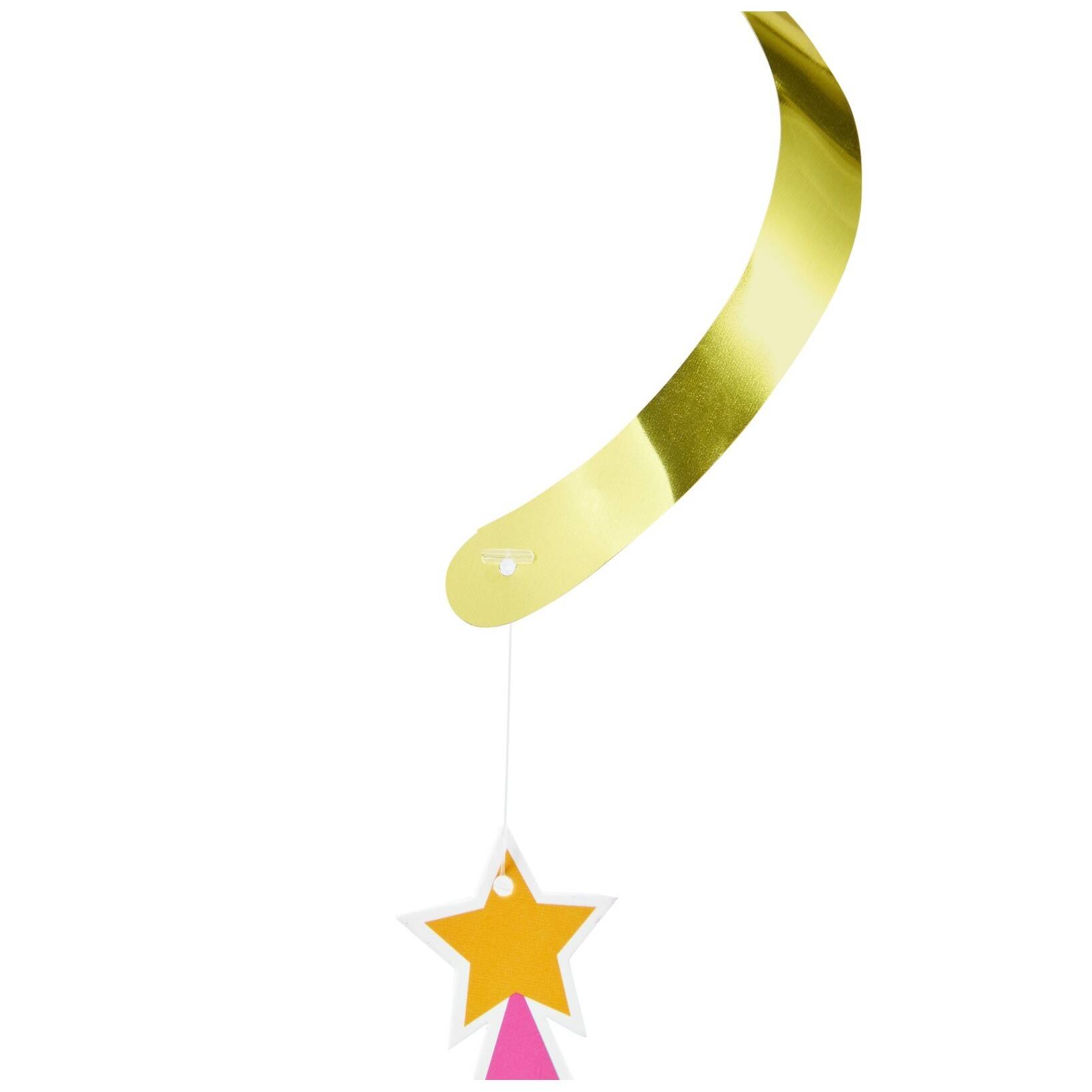 Blue Panda 30 Pack Happy Birthday Swirl Decorations, Hanging Party Streamers, 35-38" - Image 5