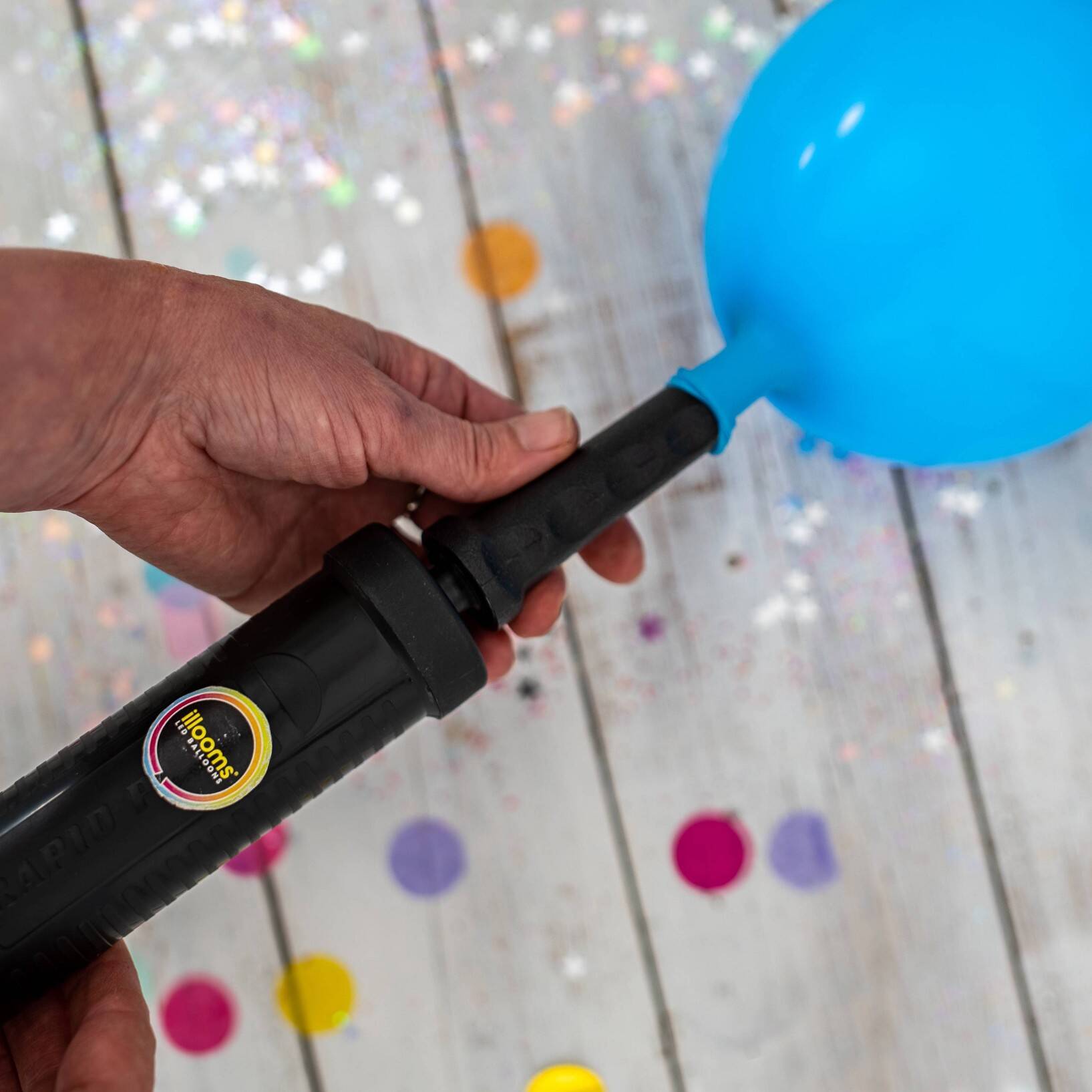 15ct illooms LED Light Up Mixed Solid Balloon - Image 7