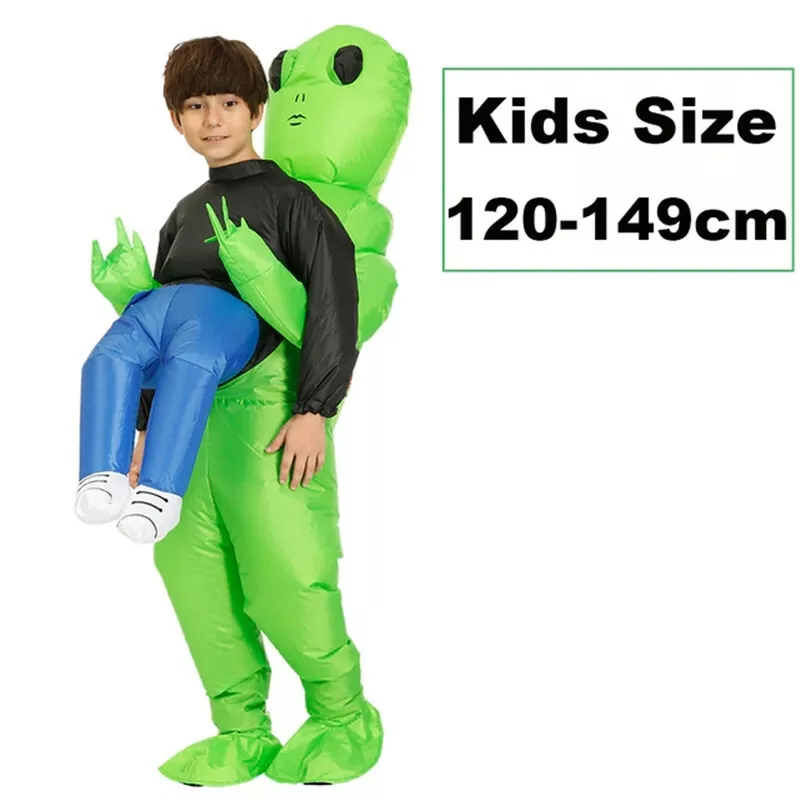 Alien Costume Inflatable Pick Me Up Blow up Costume - Image 2