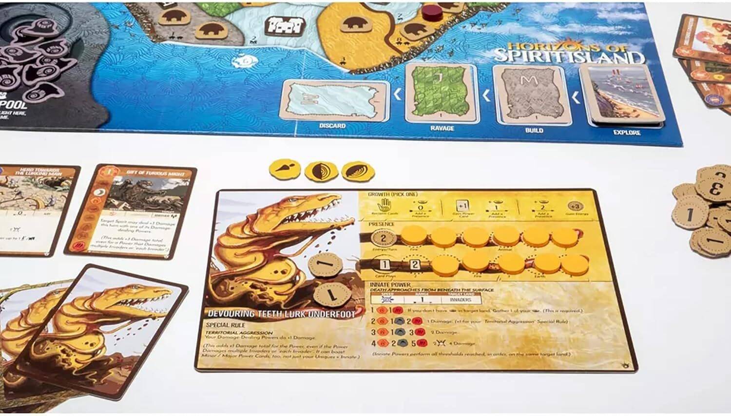 Greater Than Games | Horizons of Spirit Island | Cooperative Strategy Board Game | 1 to 3 Players | 90+ Minutes | Ages 14+ - Image 6