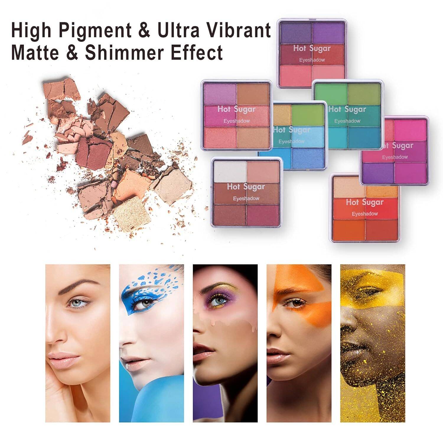 Hot Sugar Makeup Kit for Girls and Women - Full Starter Cosmetics Set - Image 4